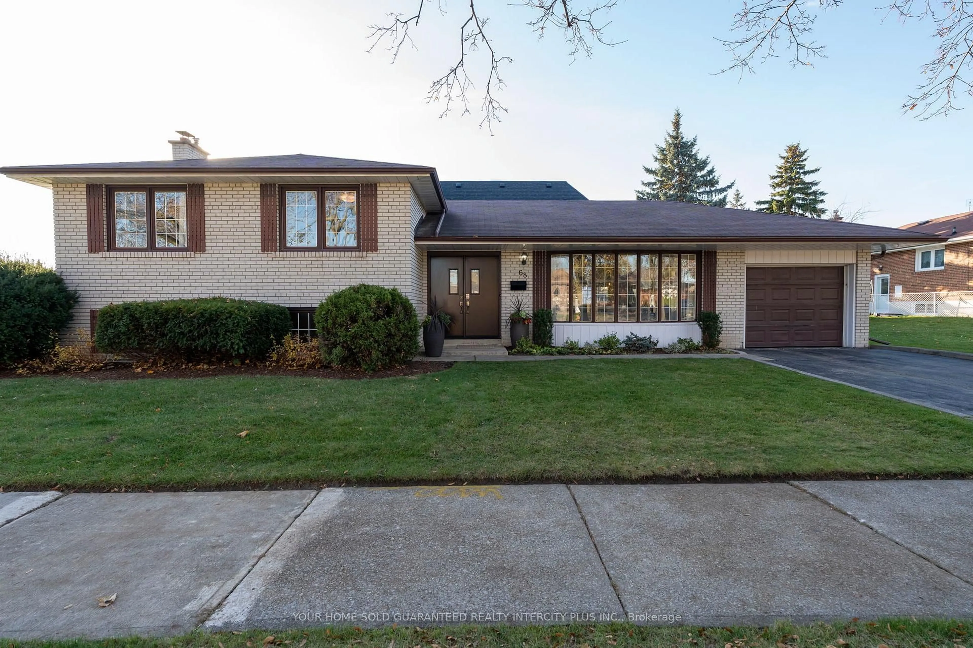 Home with brick exterior material, street for 68 Brampton Rd, Toronto Ontario M9R 3J7