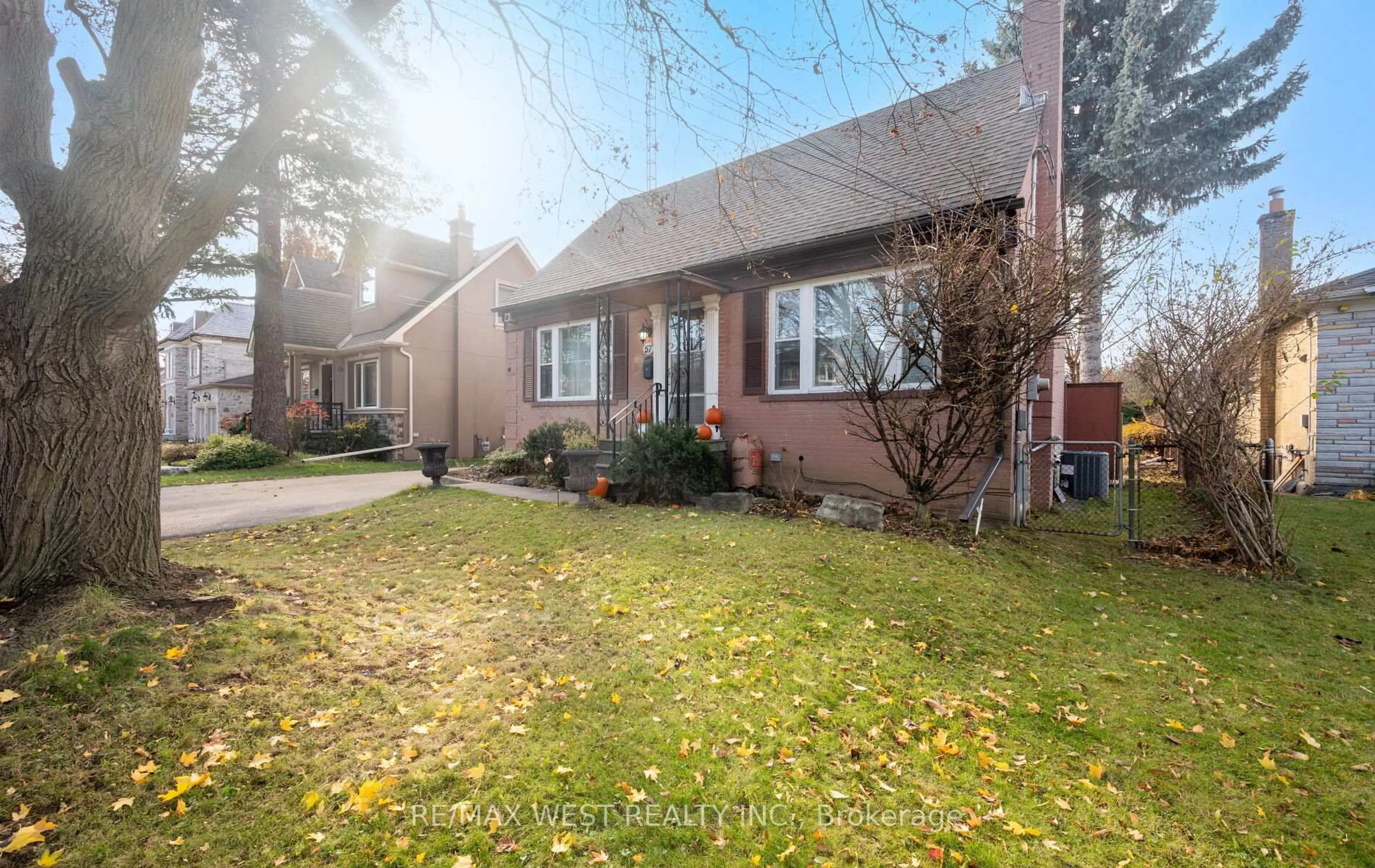 Home with brick exterior material, street for 57 Westglen Cres, Toronto Ontario M9B 4R2