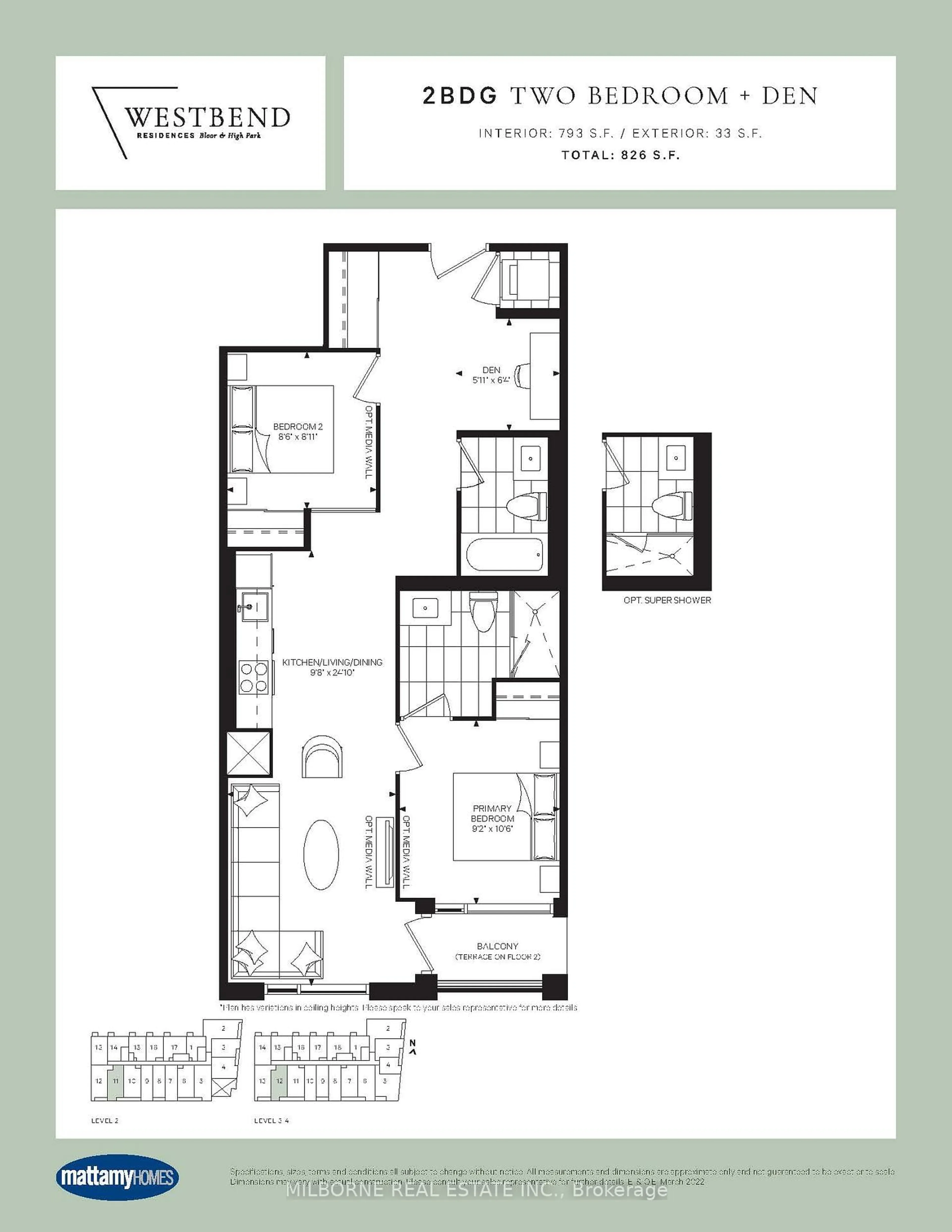 Floor plan for 1660 Bloor St #312, Toronto Ontario M6P 1A8