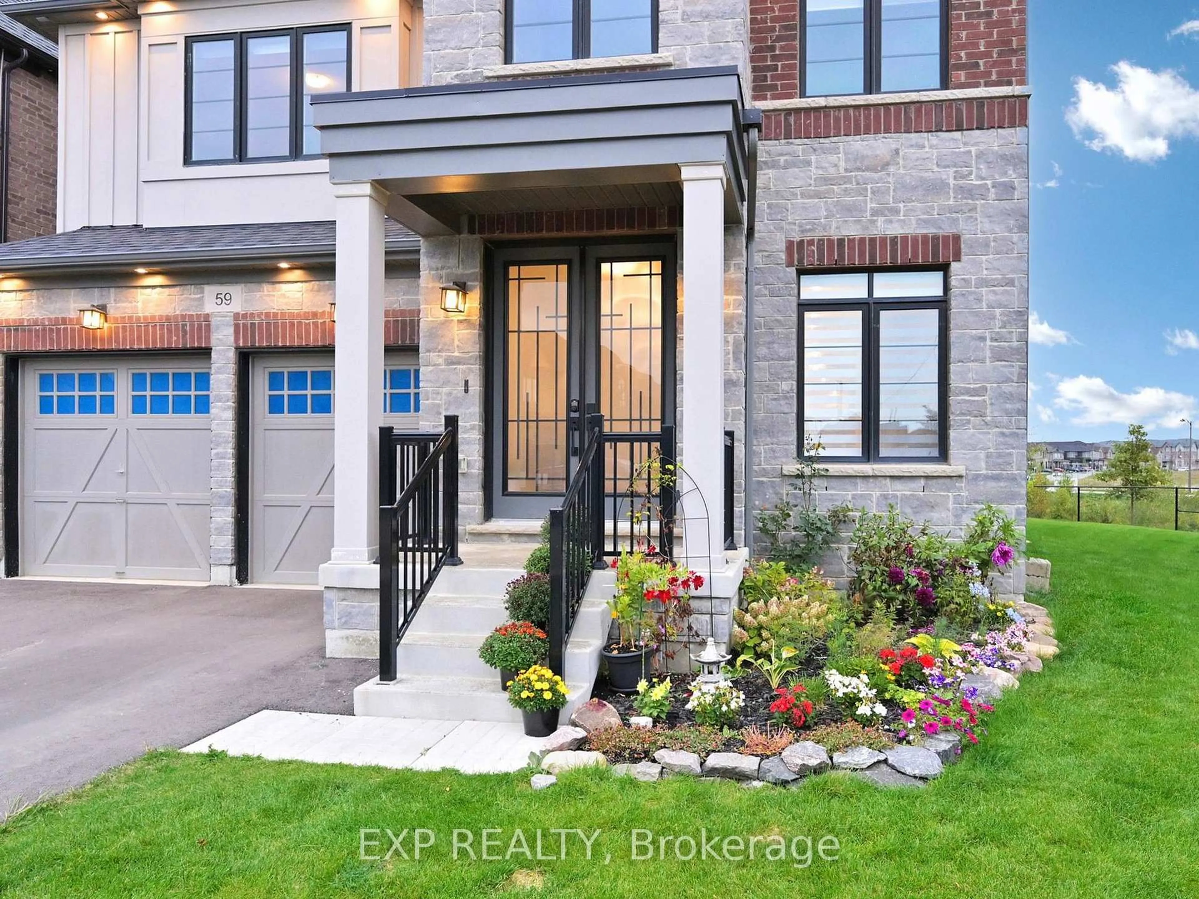 Home with brick exterior material, street for 59 Lipscott Dr, Caledon Ontario L7C 4K1