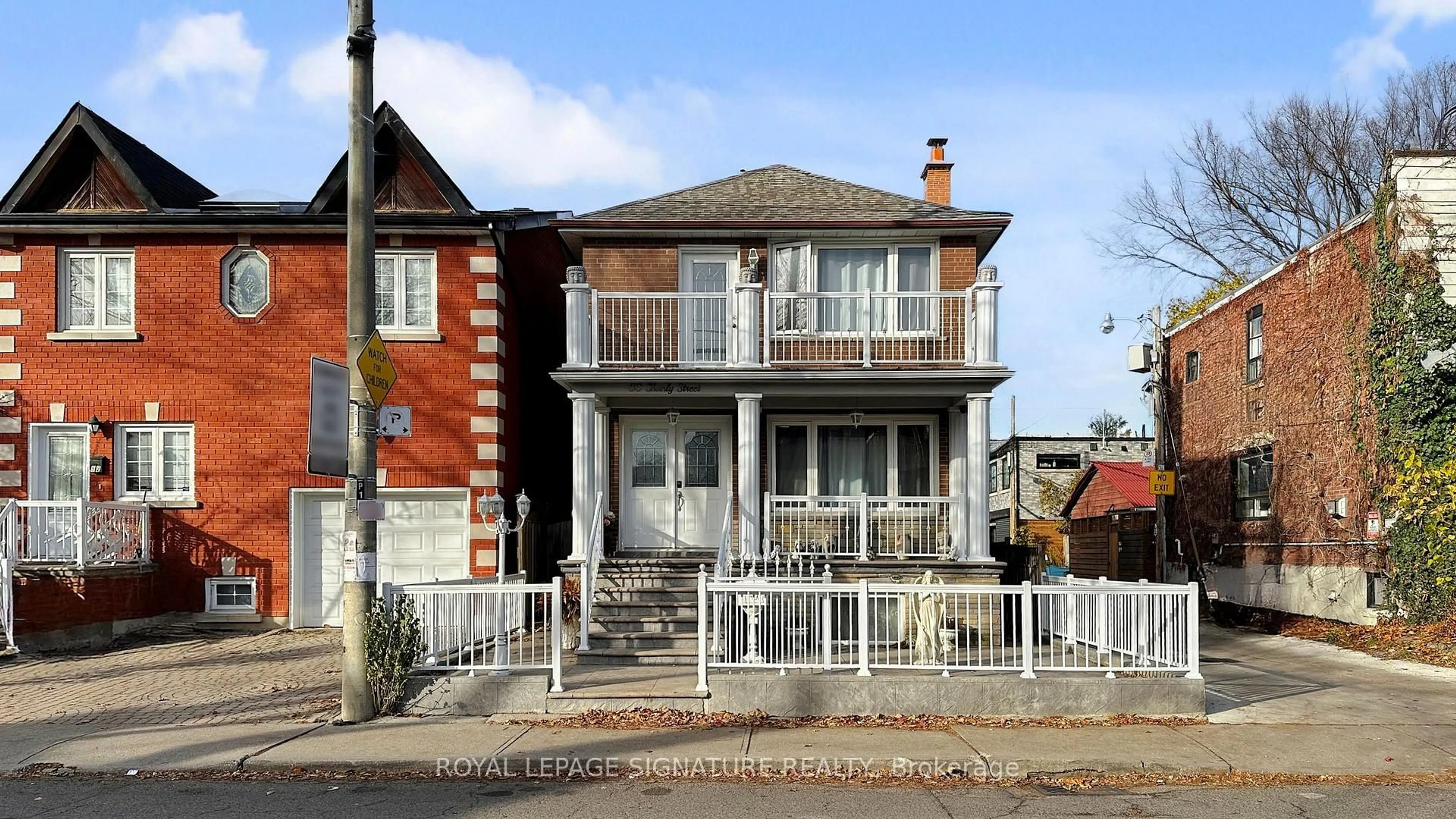 Home with brick exterior material, street for 50 Shanly St #Suite A, Toronto Ontario M6H 1S3