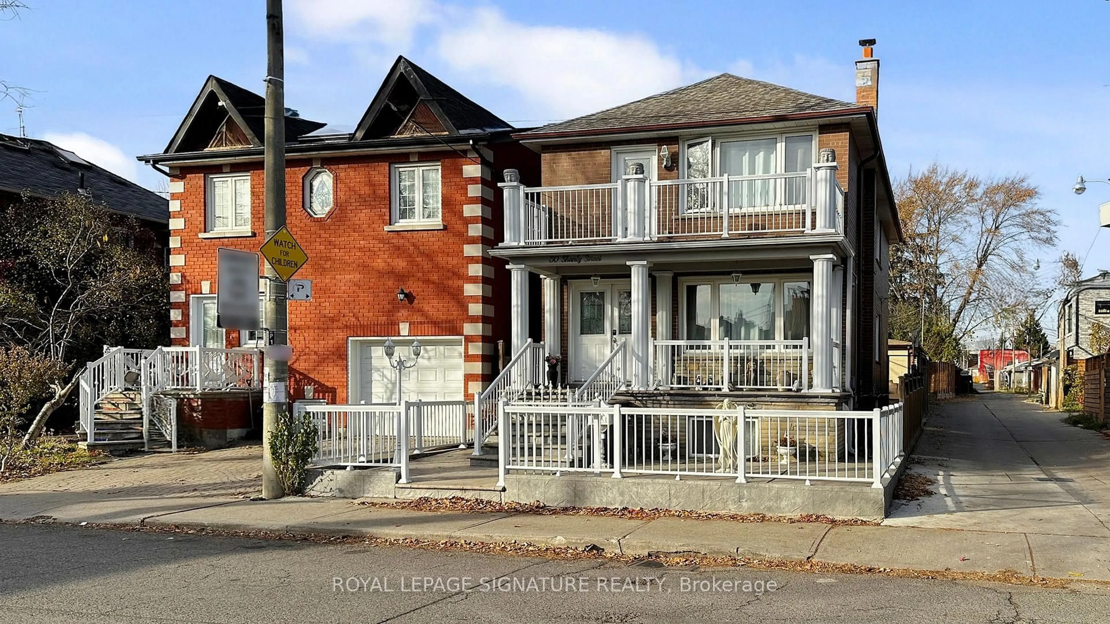 Home with brick exterior material, street for 50 Shanly St #Suite A, Toronto Ontario M6H 1S3