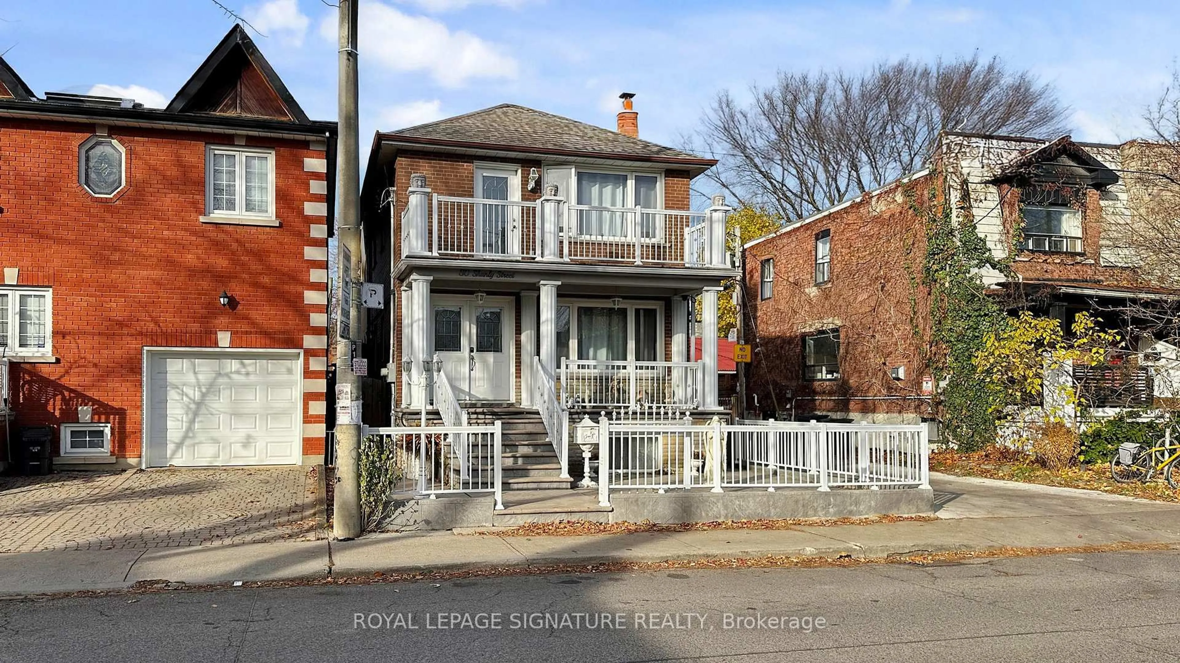 Home with brick exterior material, street for 50 Shanly St #Suite A, Toronto Ontario M6H 1S3