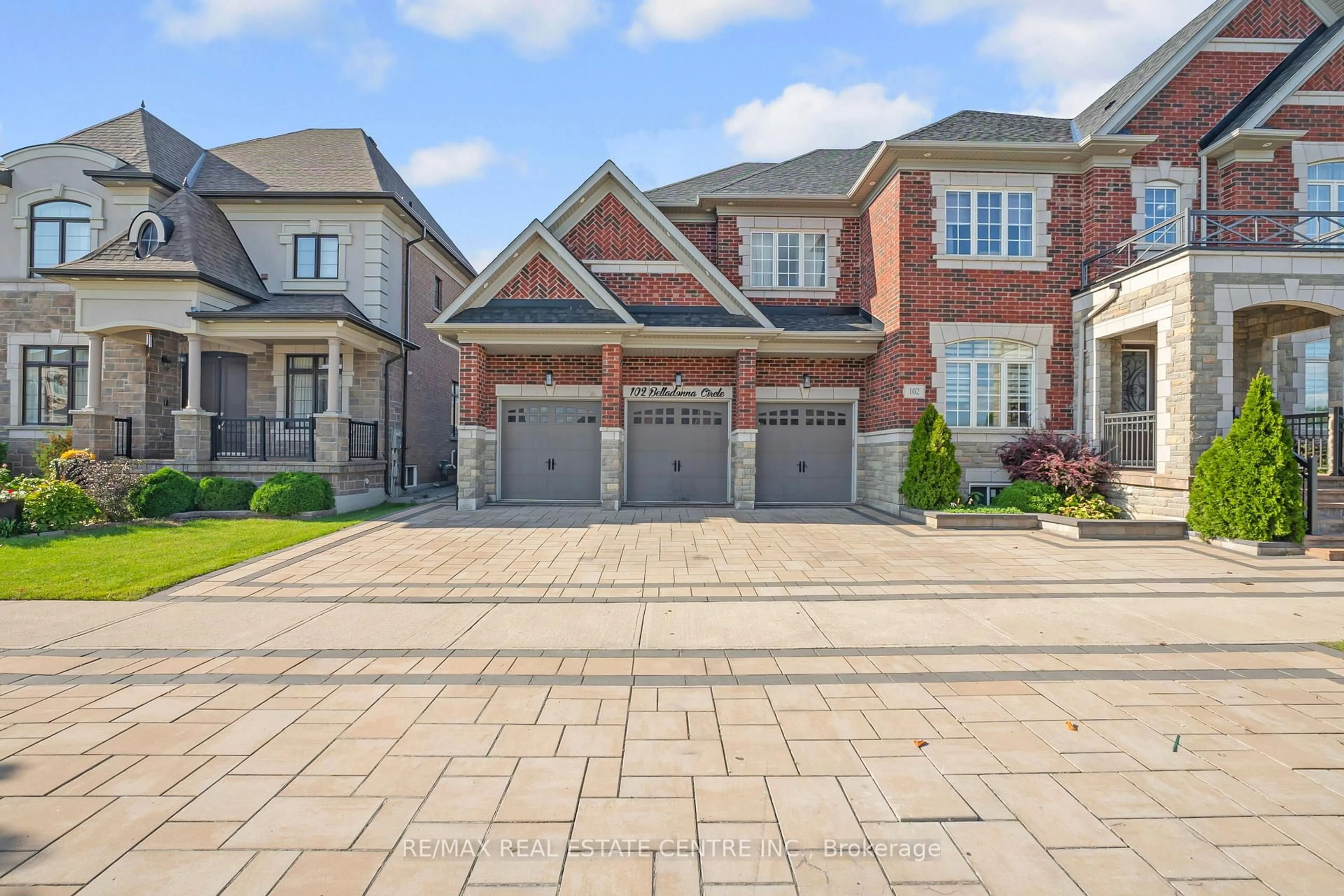 Home with brick exterior material, street for 102 Belladonna Circ, Brampton Ontario L6P 4B6