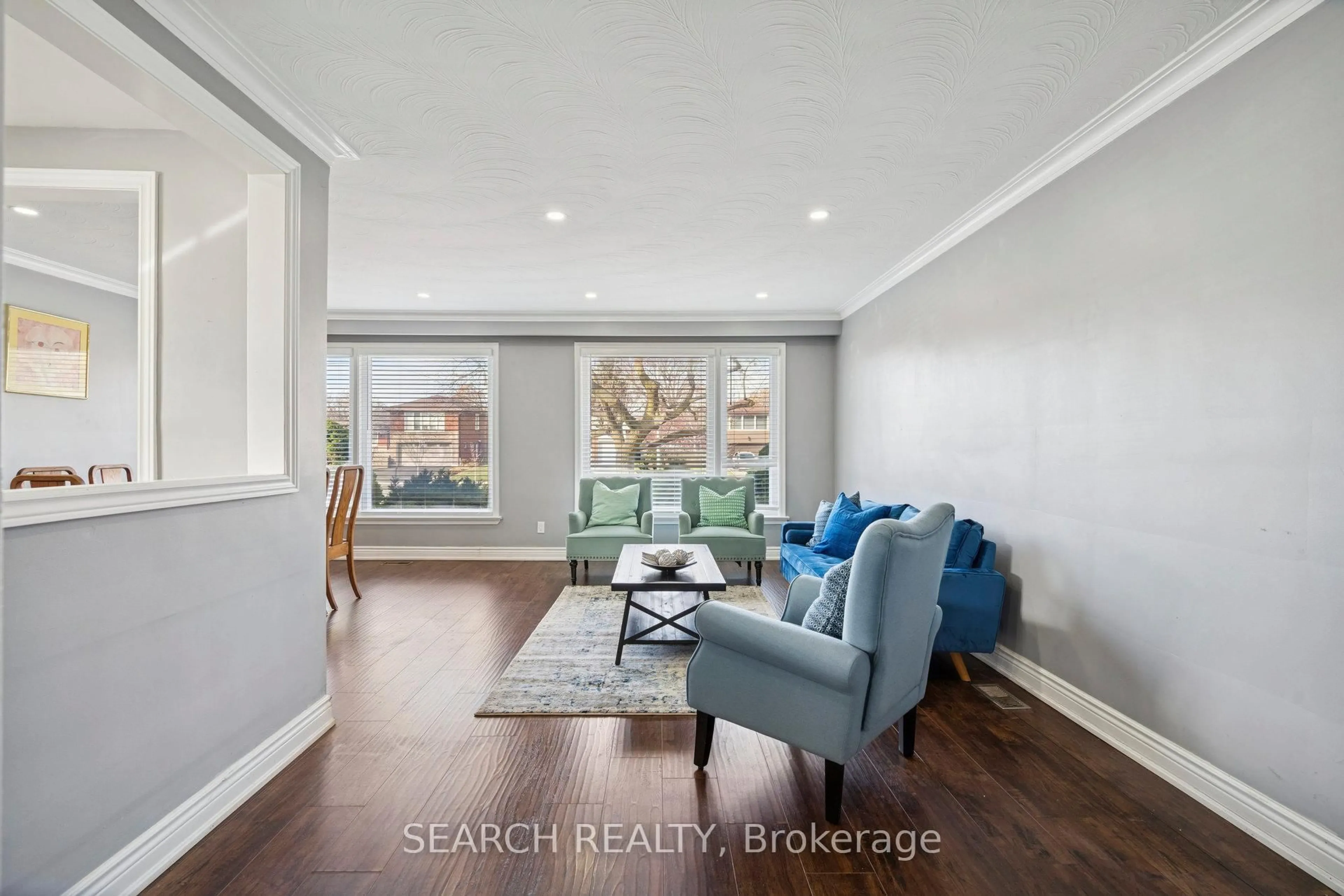 Living room with furniture, unknown for 151 The Westway, Toronto Ontario M9P 2B6