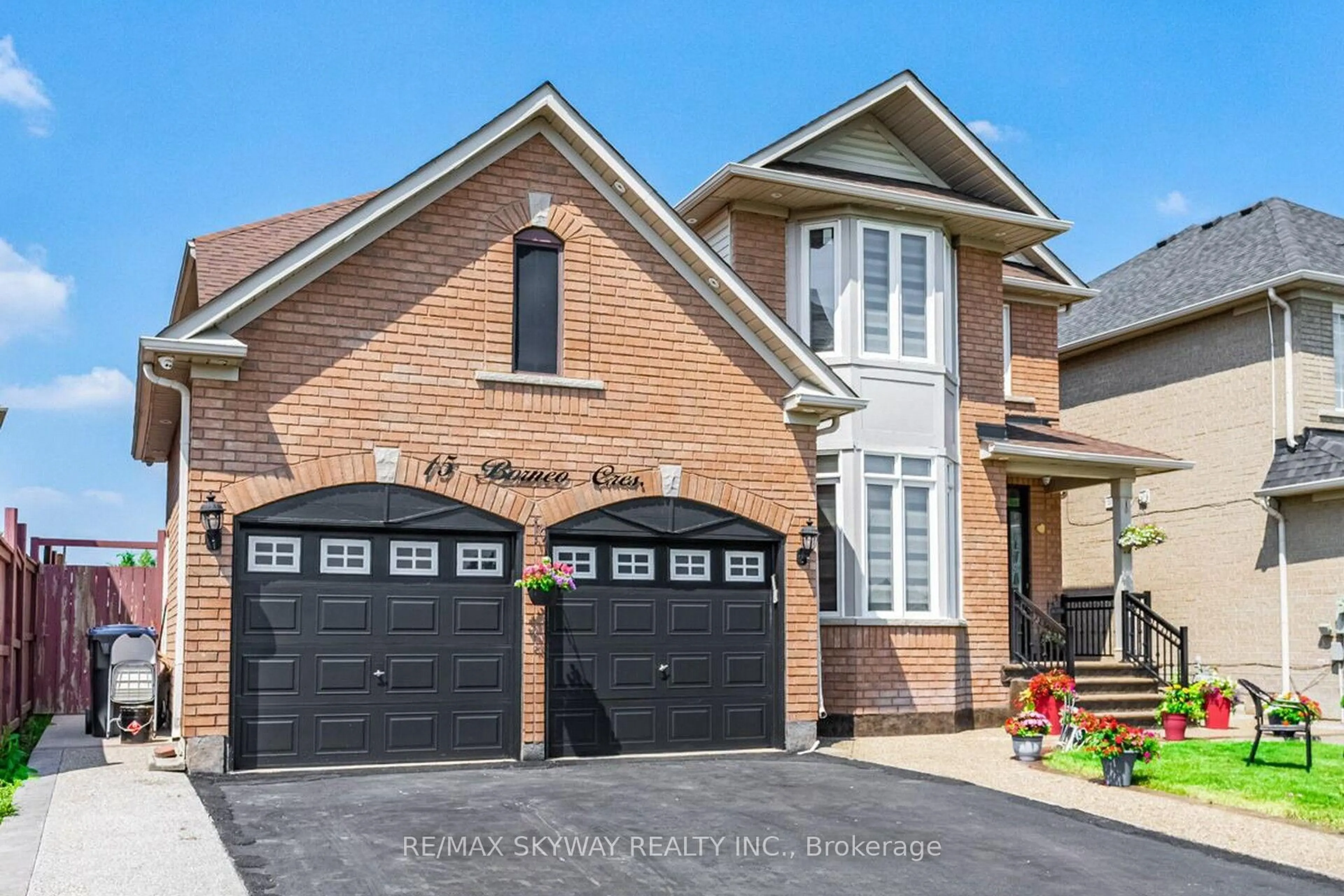 Home with brick exterior material, street for 15 Borneo Cres, Brampton Ontario L6R 3C6
