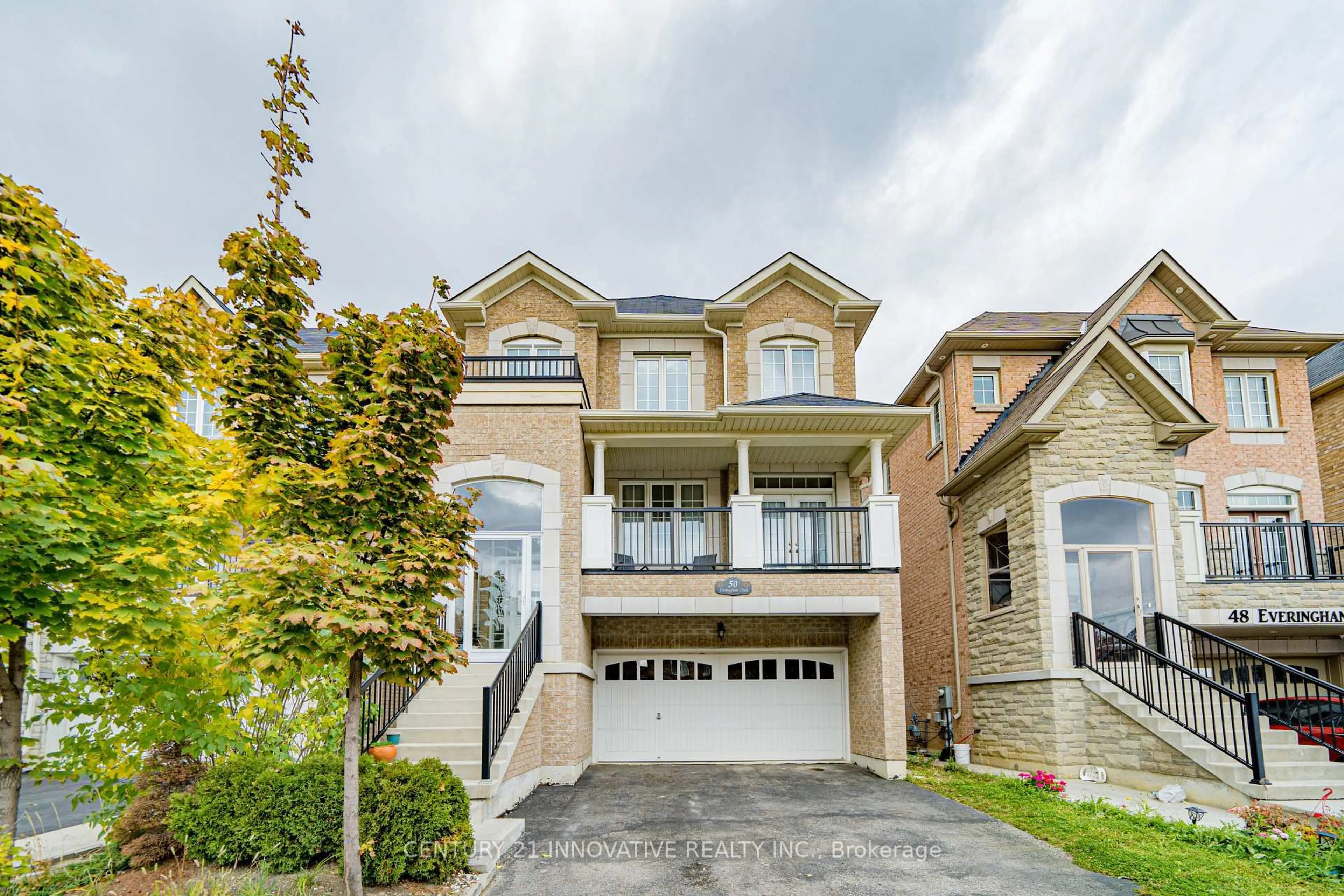 Home with brick exterior material, street for 50 Everingham Circ, Brampton Ontario L6R 0R7
