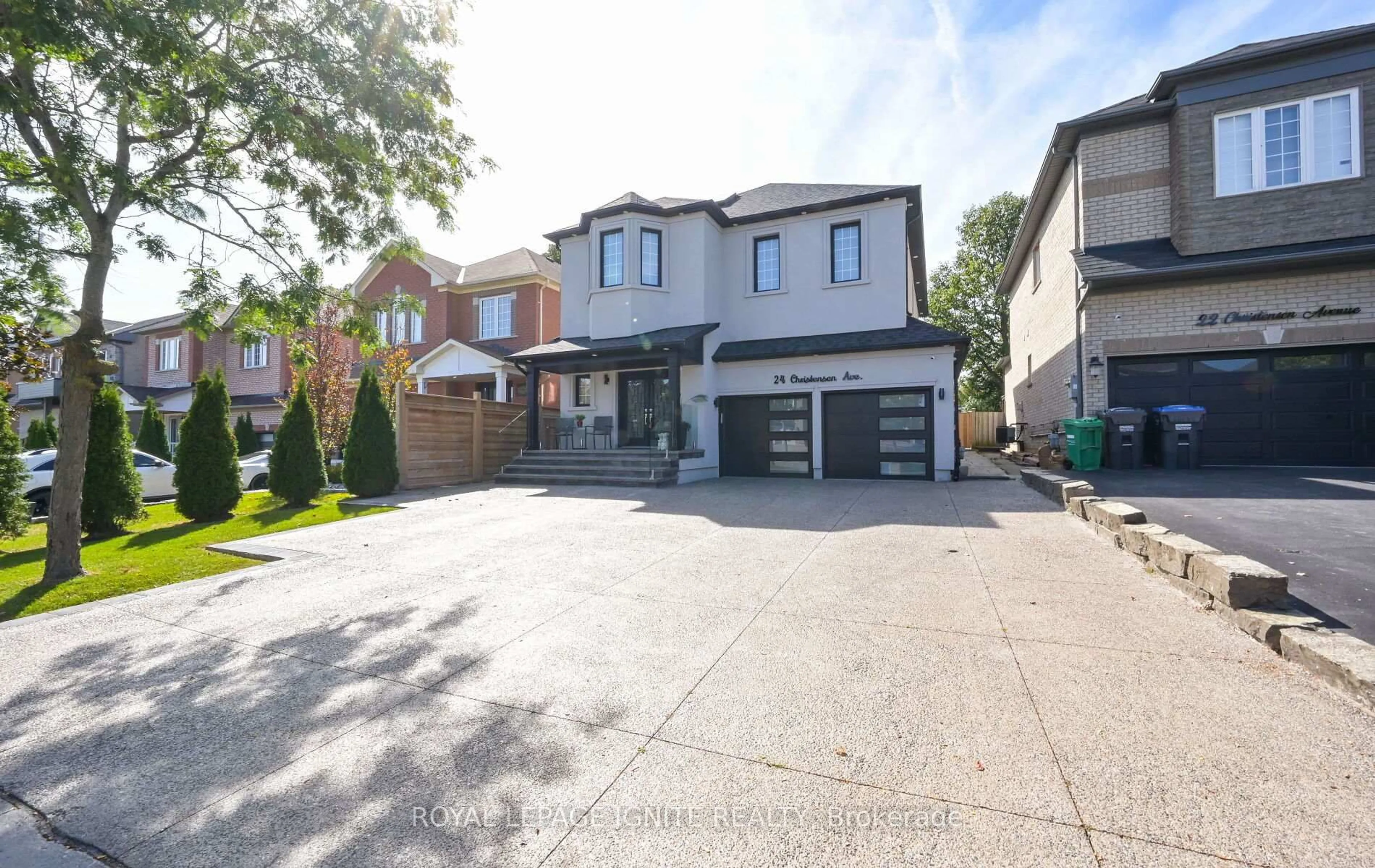 Home with brick exterior material, street for 24 Christensen Ave, Caledon Ontario L7E 2Y5