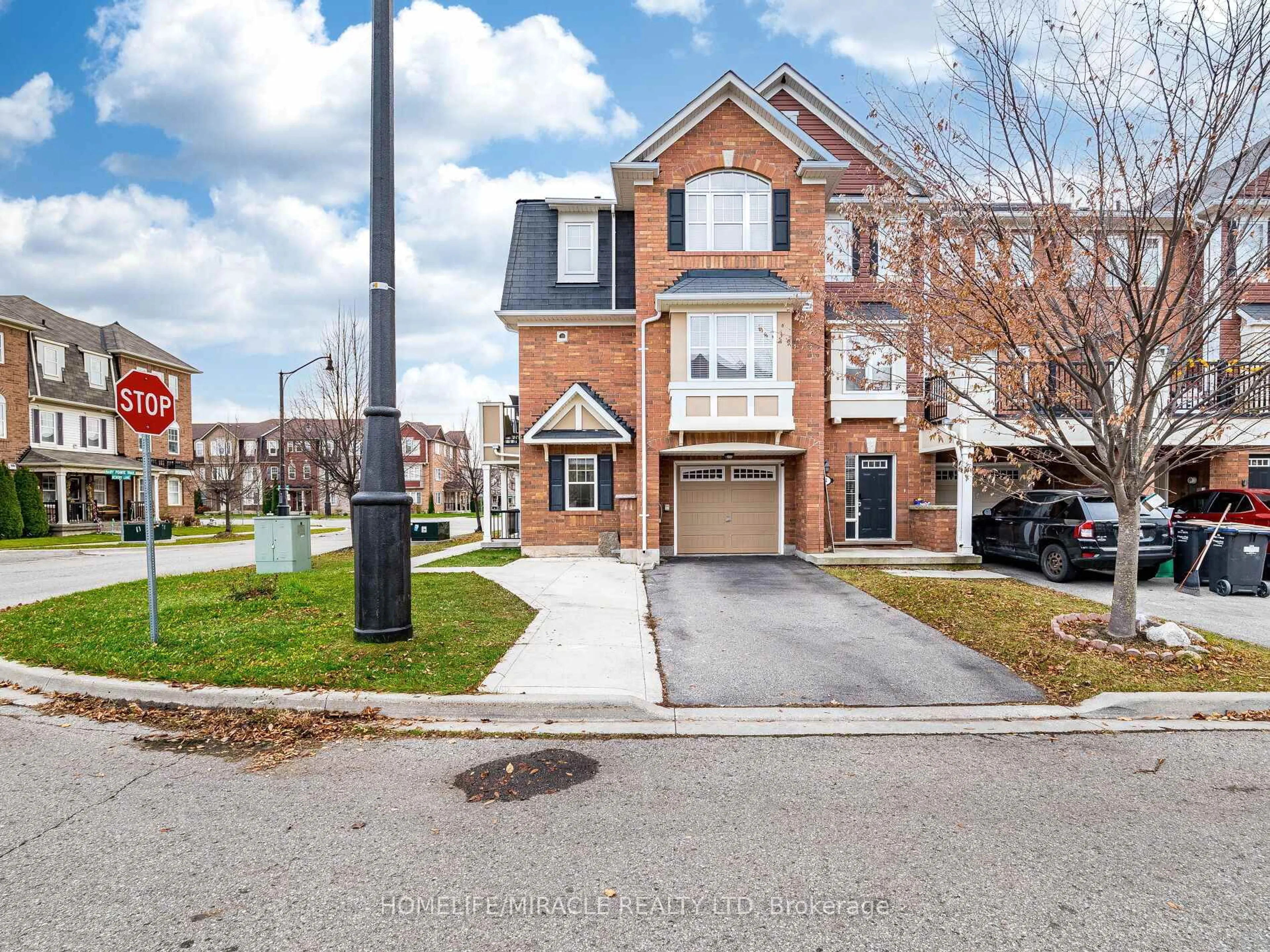 Home with brick exterior material, street for 4 Baby Pointe Tr, Brampton Ontario L7A 0W1