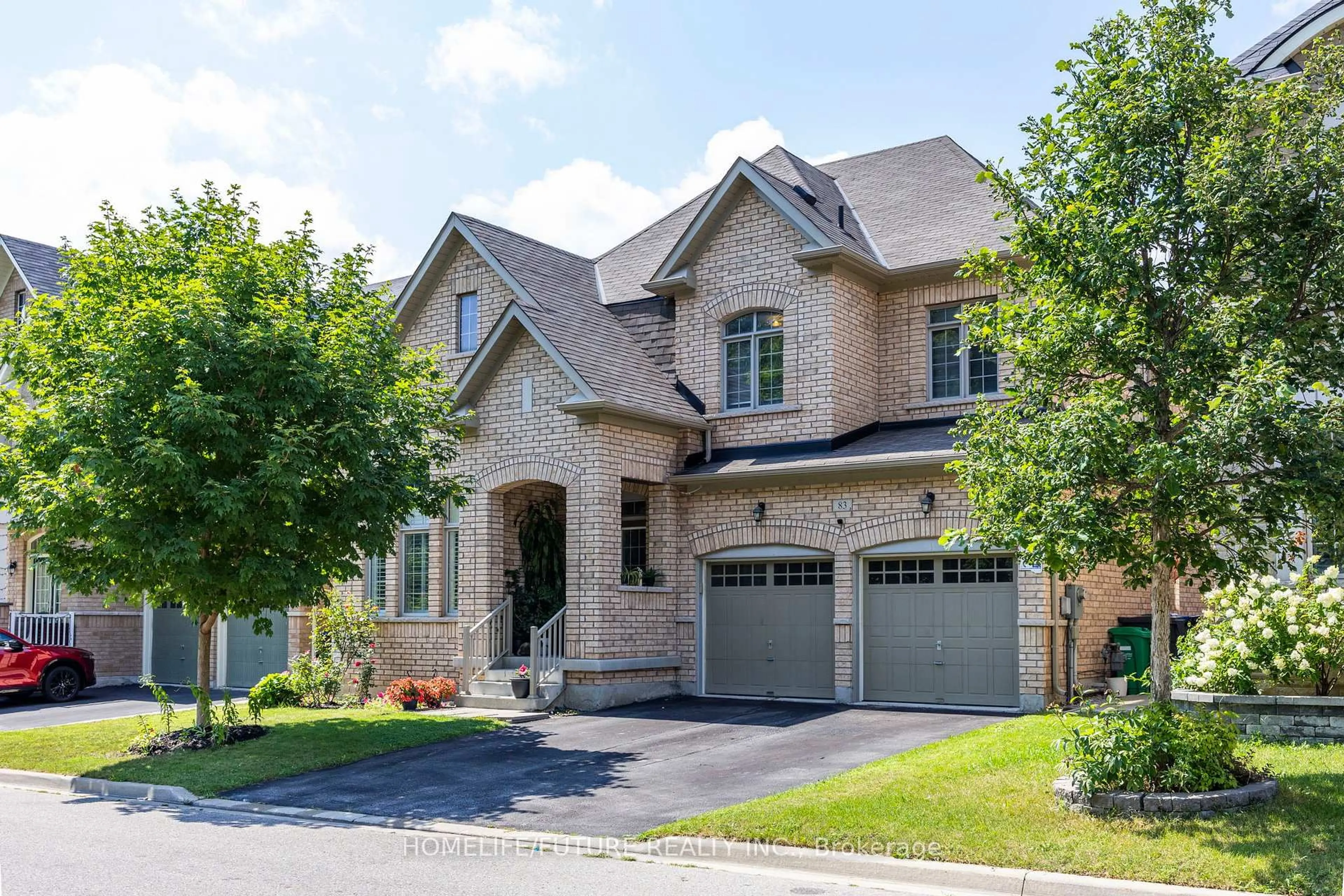 Home with brick exterior material, street for 83 George Robinson Dr, Brampton Ontario L6Y 0Z7