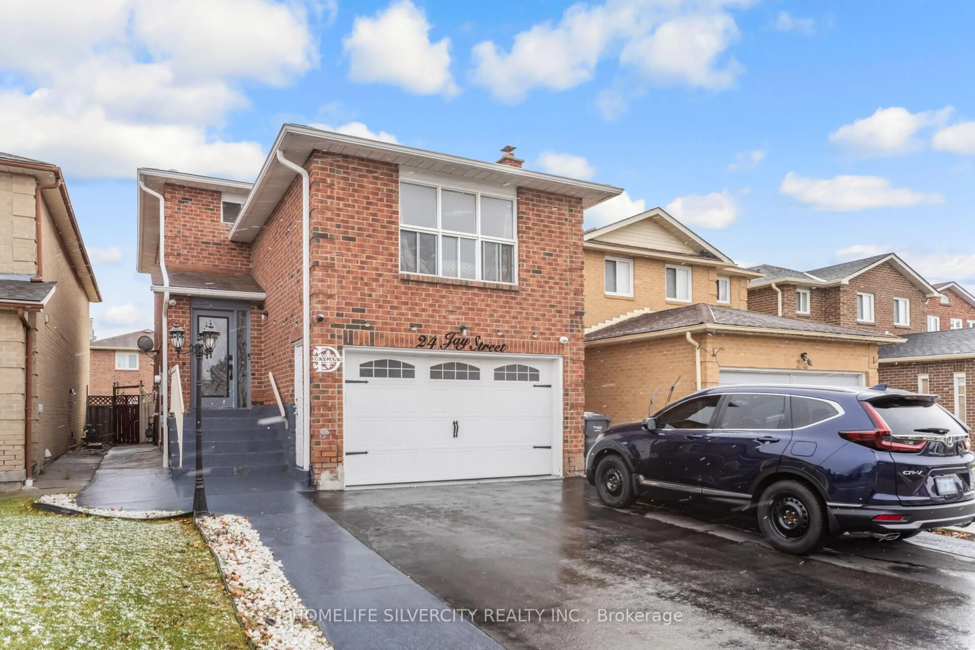 Home with brick exterior material, street for 24 Jay St, Brampton Ontario L6Z 3V7