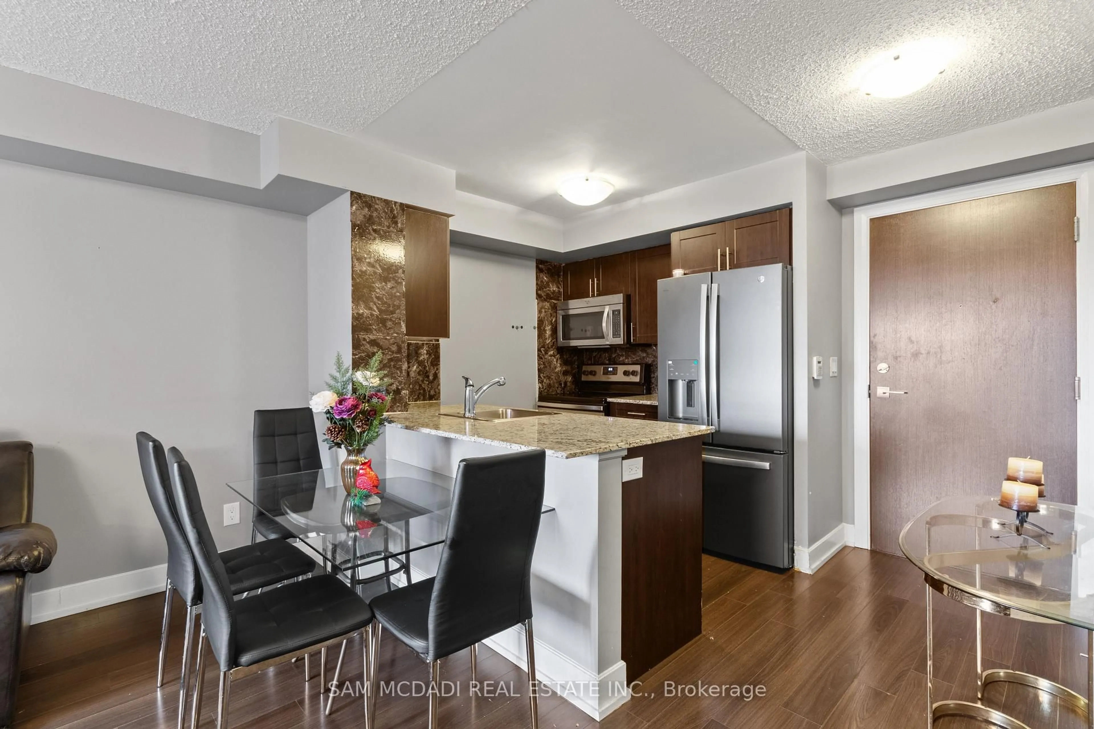 Open concept kitchen, unknown for 2 Eva Rd #630, Toronto Ontario M9C 0A9