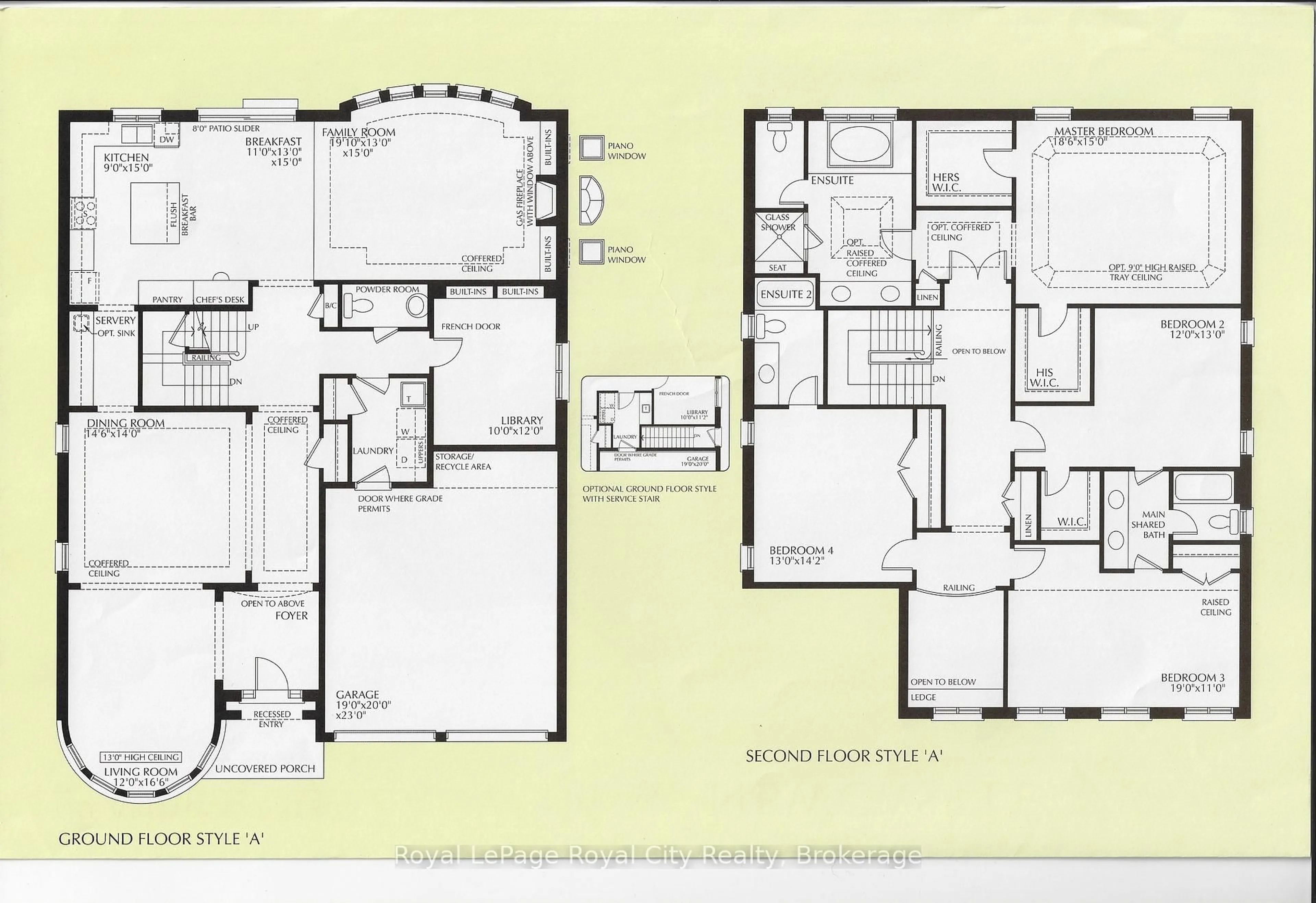 Floor plan for 39 Dalmeny Dr, Brampton Ontario L6X 2Y4