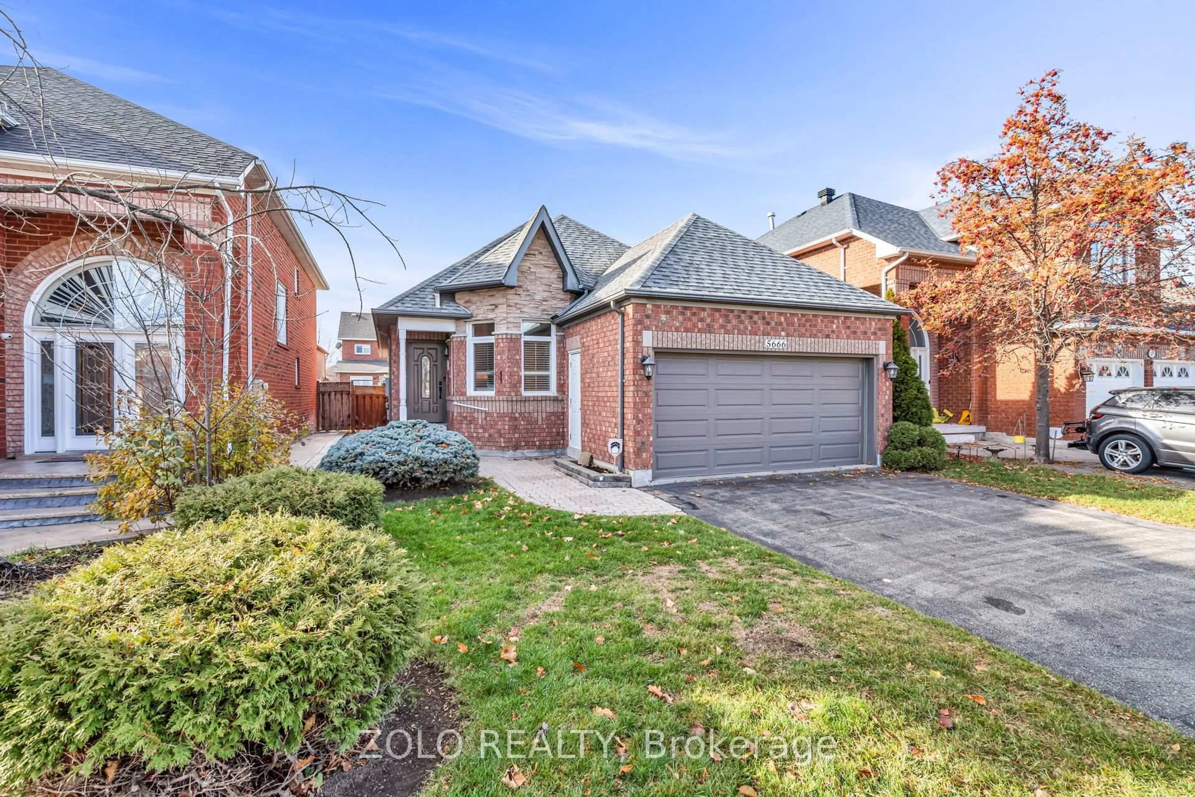Home with brick exterior material, street for 5666 Whitehorn Ave, Mississauga Ontario L5V 2A9