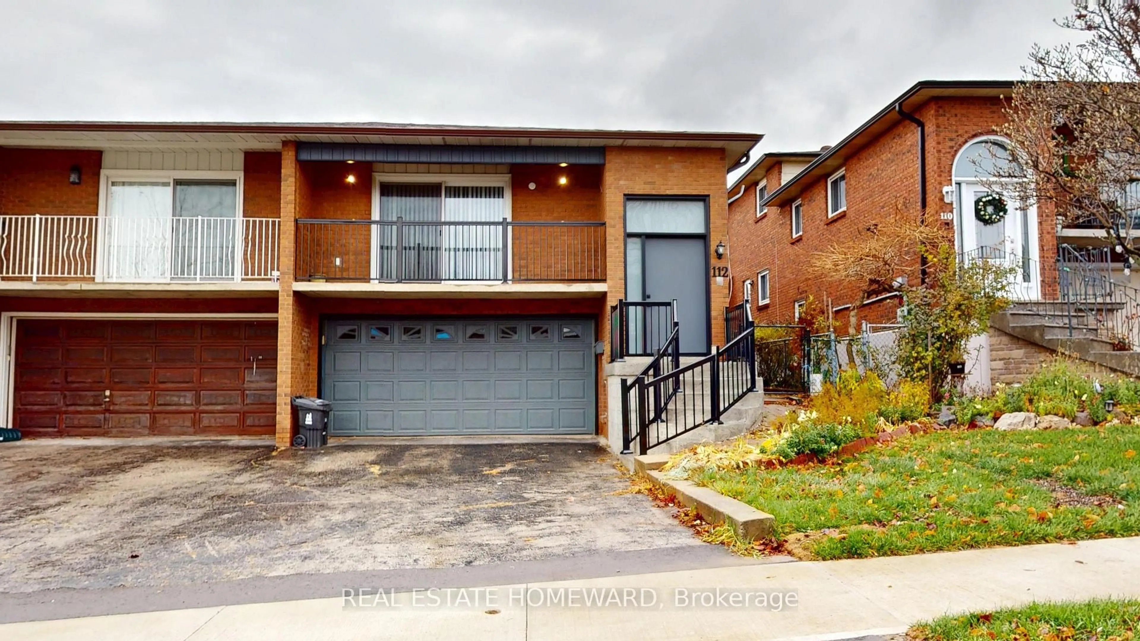Home with brick exterior material, street for 112 Benjamin Boake Tr, Toronto Ontario M3J 3C4