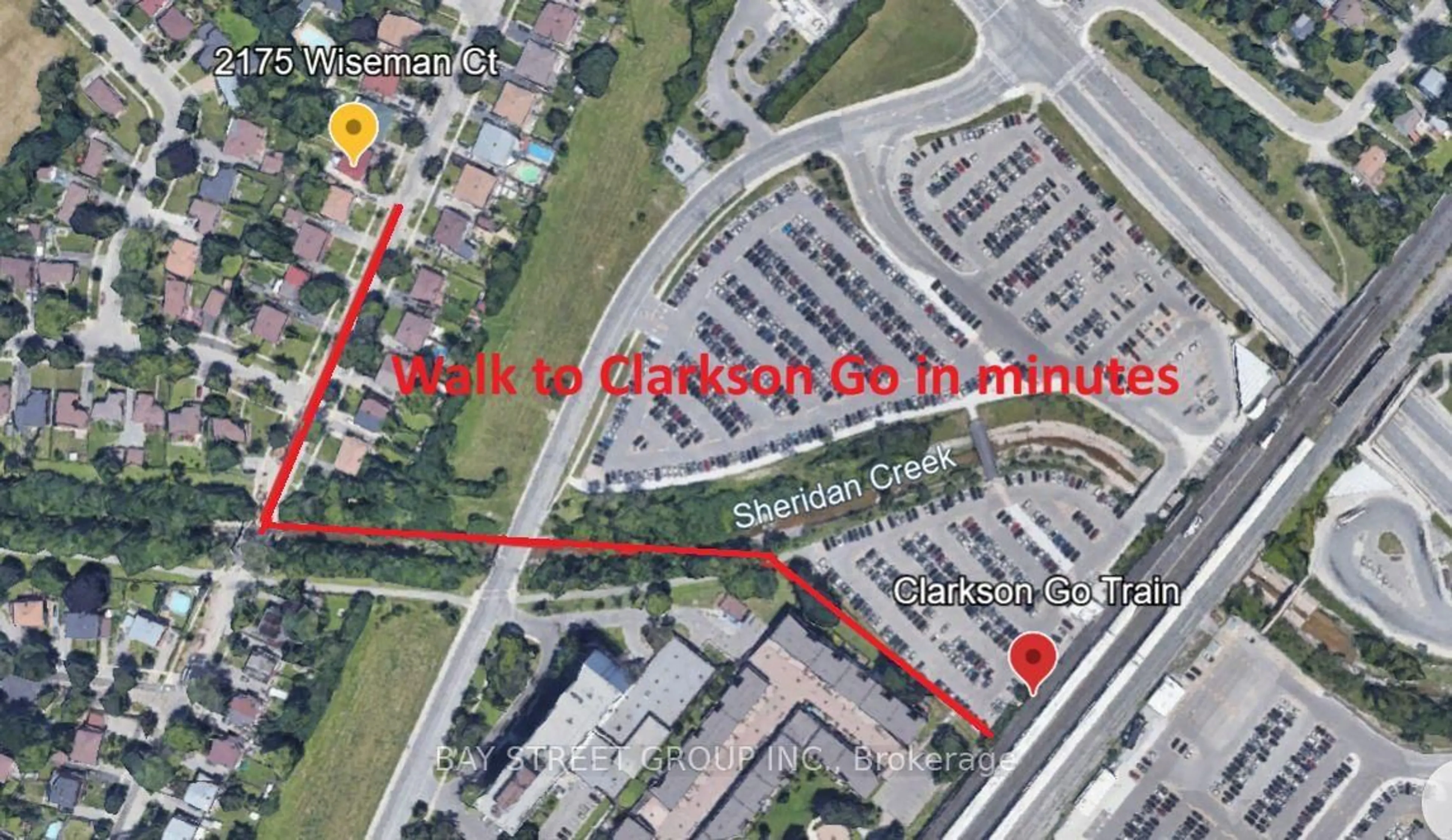 Picture of a map for 2175 Wiseman Crt, Mississauga Ontario L5J 1P3