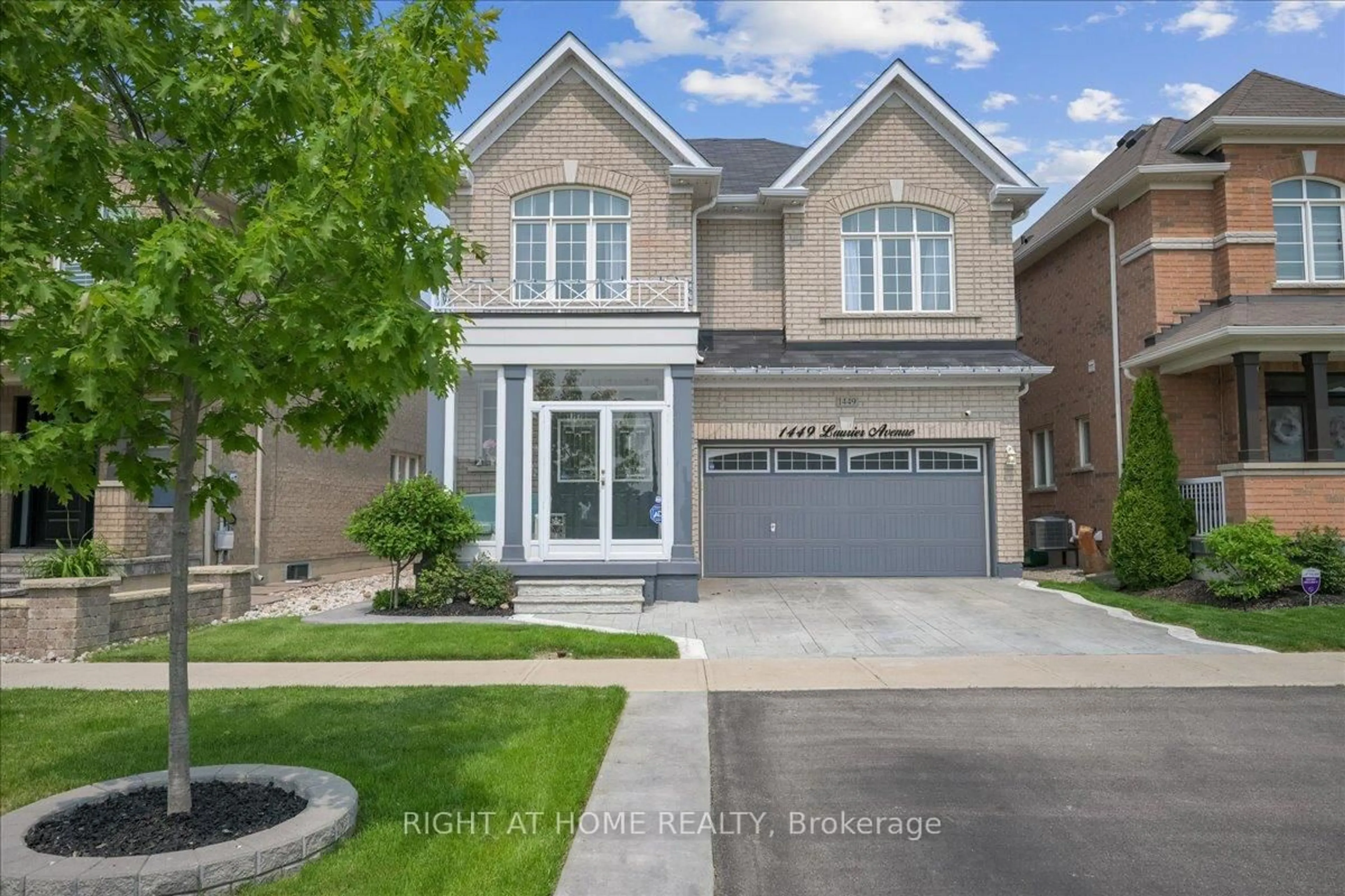 Home with brick exterior material, street for 1449 Laurier Ave, Milton Ontario L9T 6J4