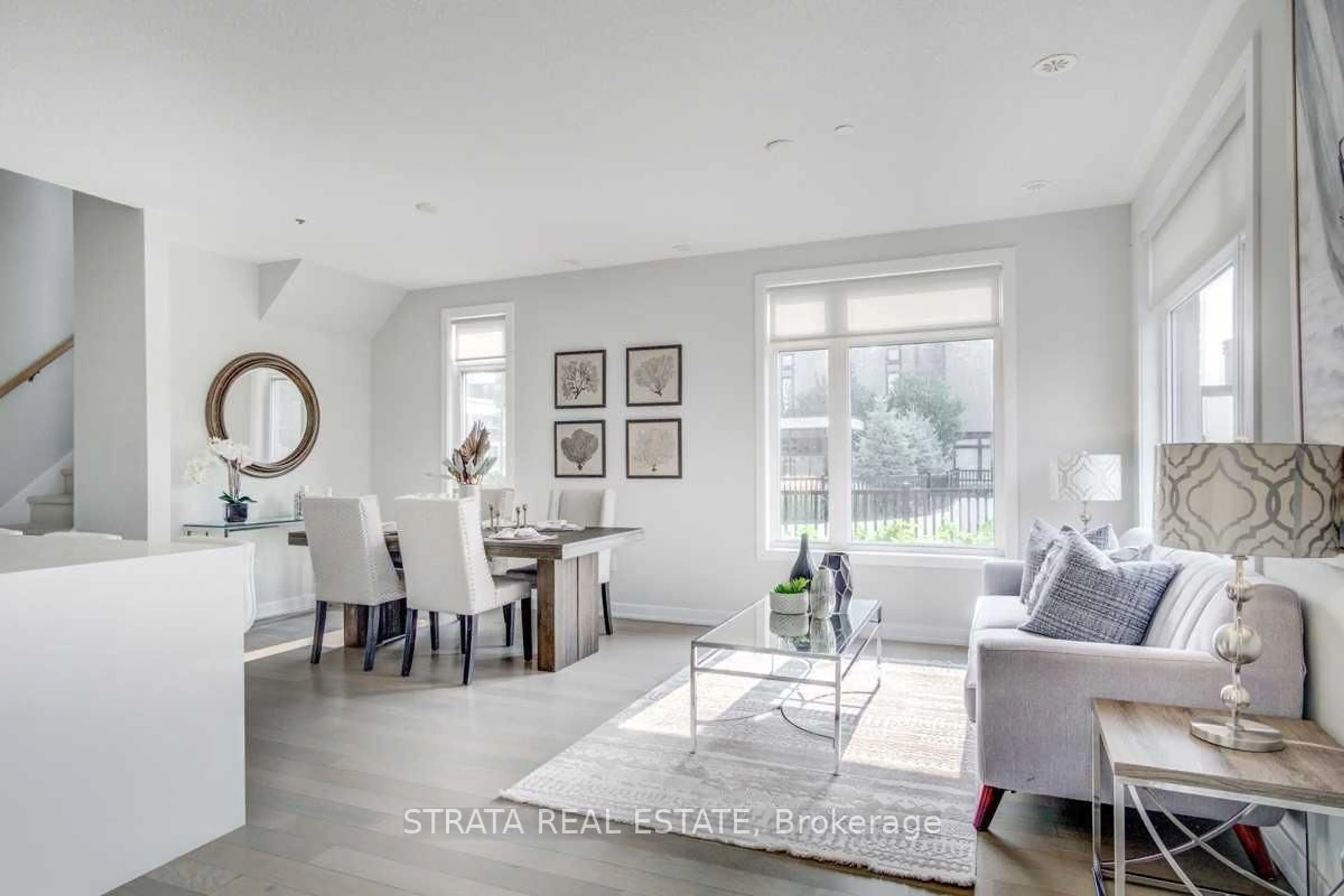 Living room with furniture, unknown for 4070 Parkside Village Dr #Th 12, Mississauga Ontario L5B 0K2