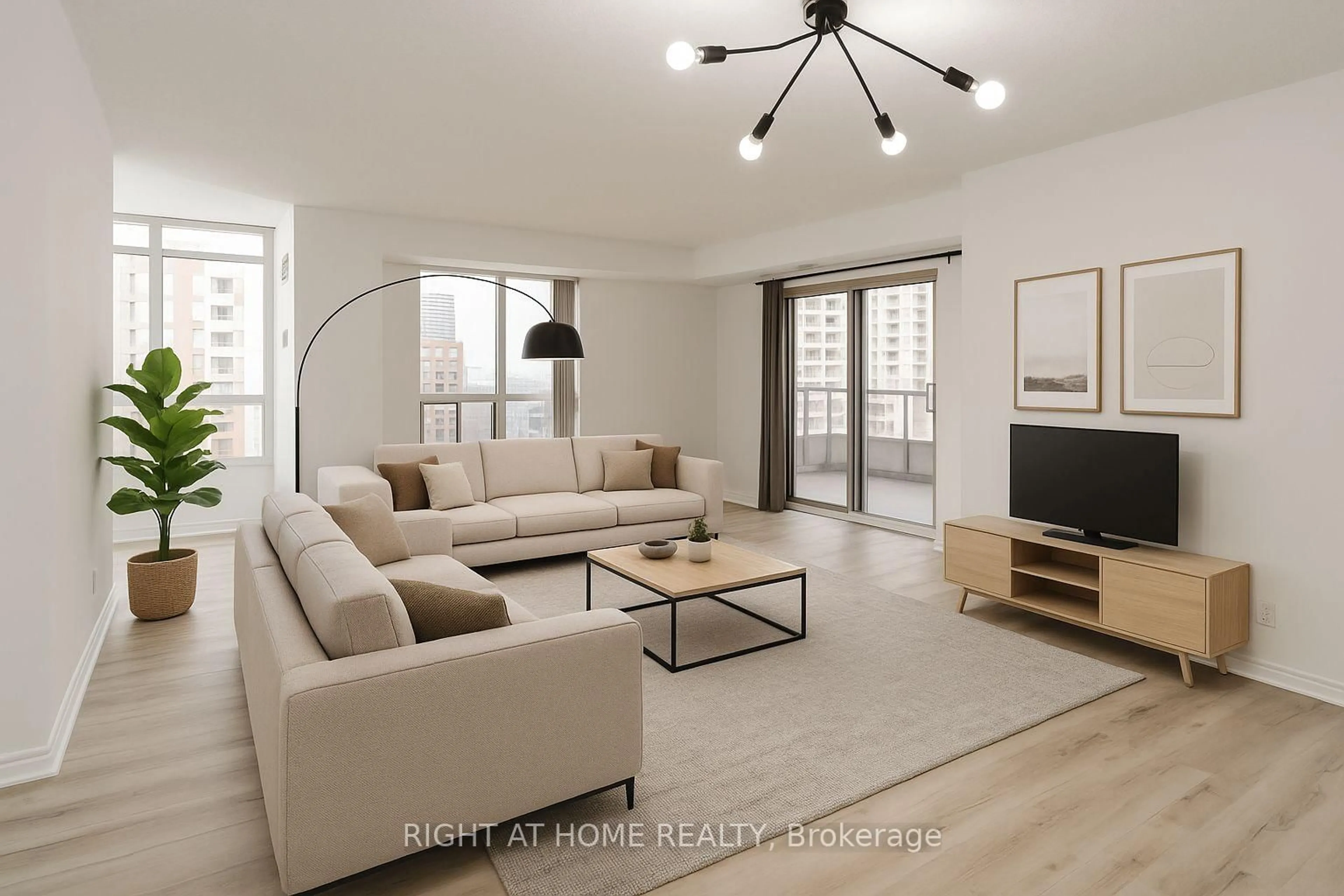 Living room with furniture, unknown for 3880 Duke Of York Blvd #2116, Mississauga Ontario L5B 4M7