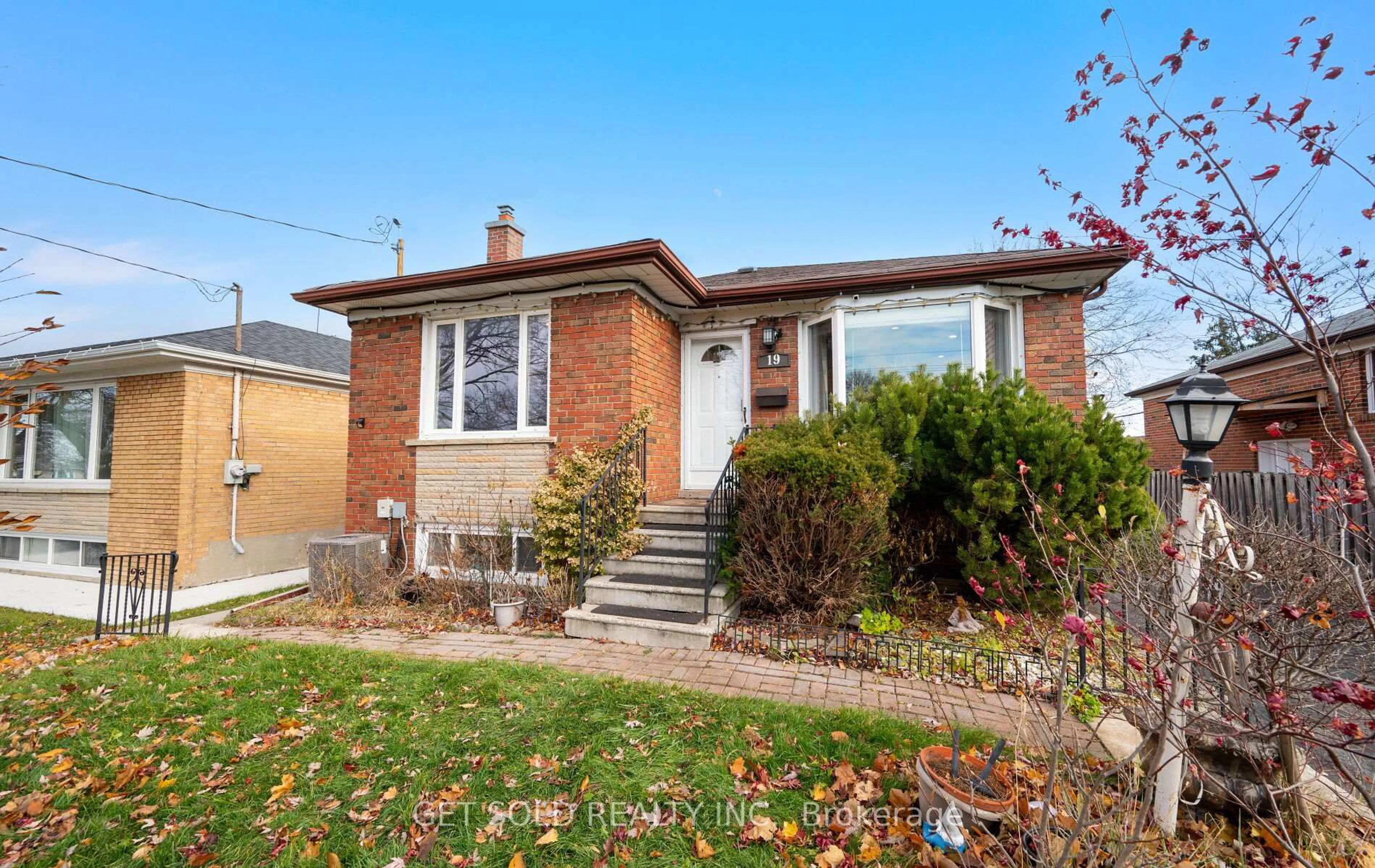 Home with brick exterior material, street for 19 Ixworth Rd, Toronto Ontario M9W 4R7