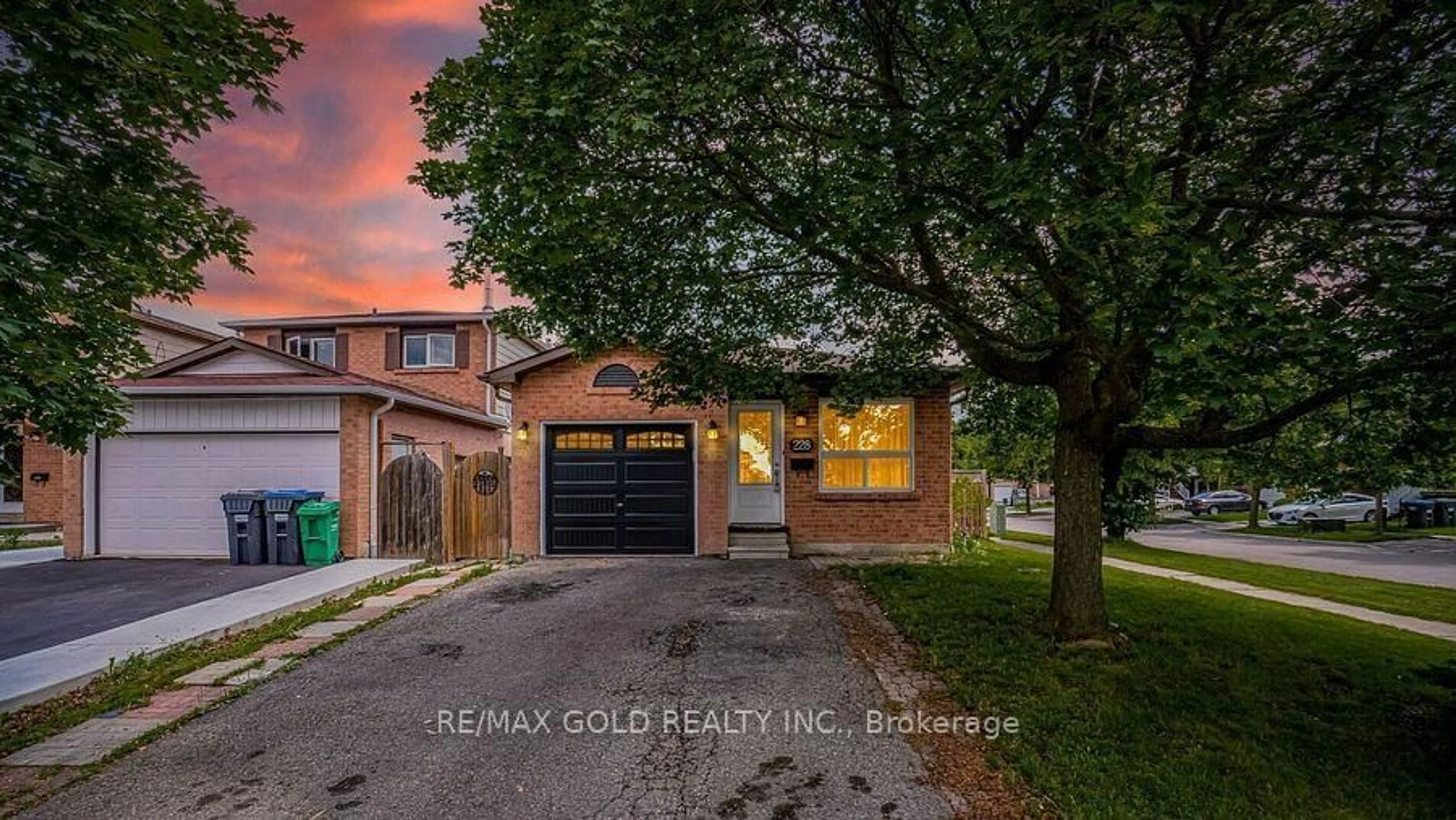 Home with brick exterior material, street for 228 Martindale Cres, Brampton Ontario L6X 2V2