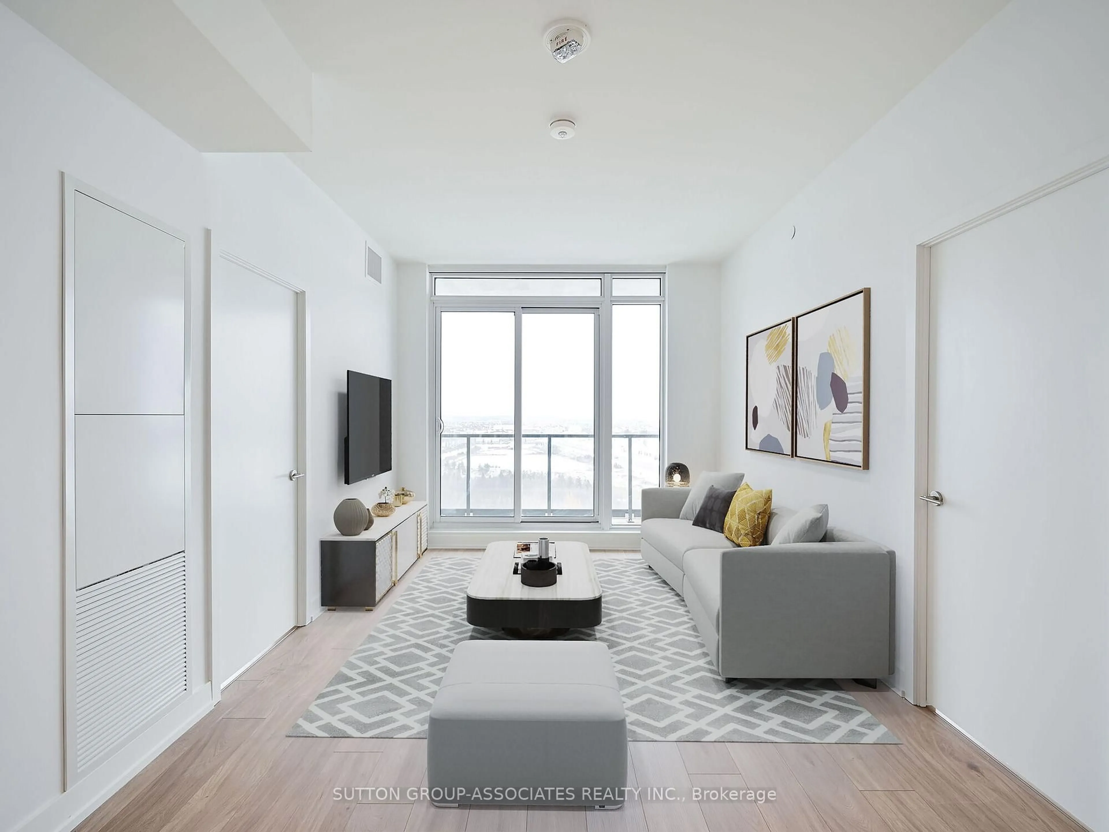 Living room with furniture, unknown for 215 Veterans Dr #1007, Brampton Ontario L7A 0B6