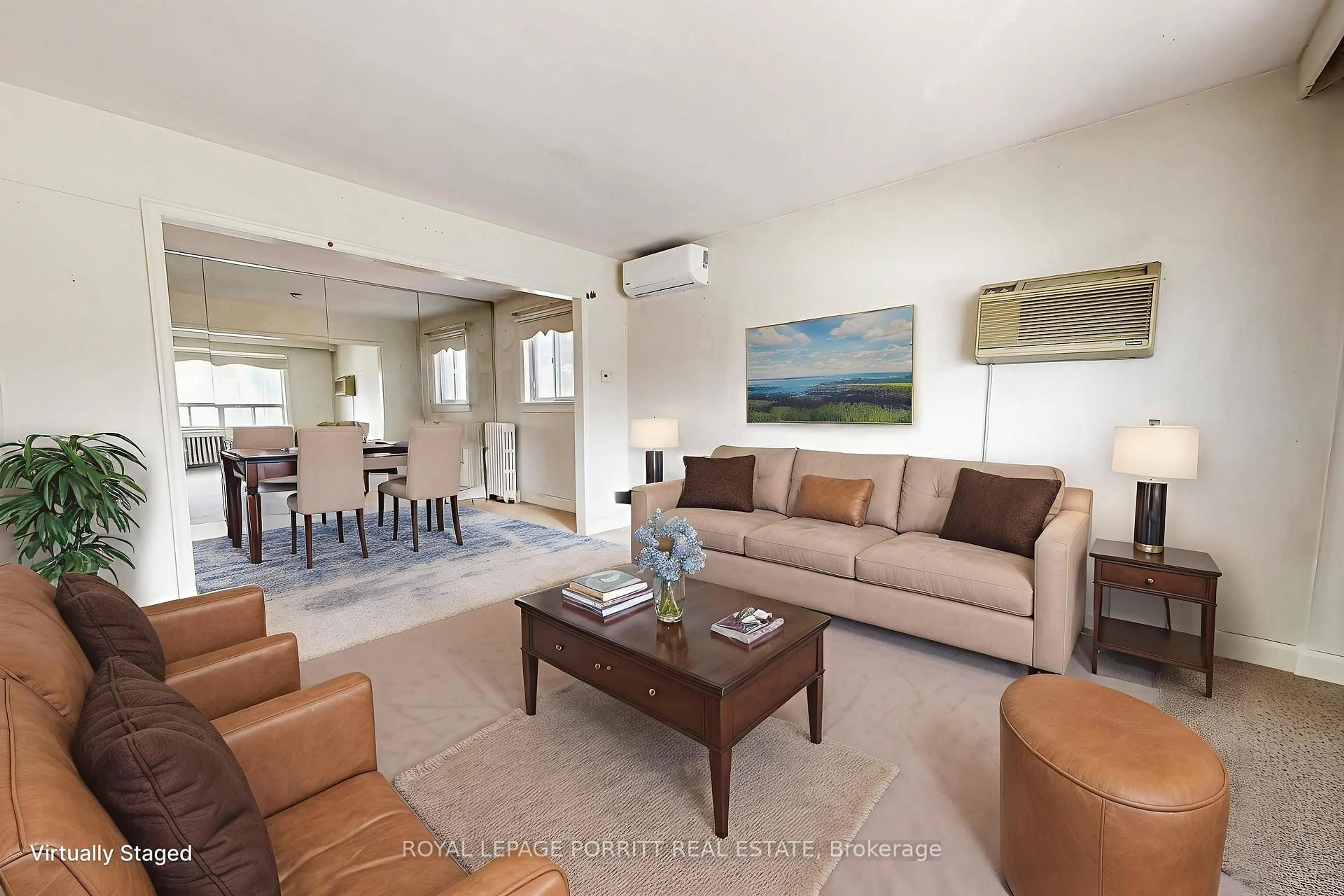 Living room with furniture, unknown for 18 Stephen Dr, Toronto Ontario M8Y 3M6