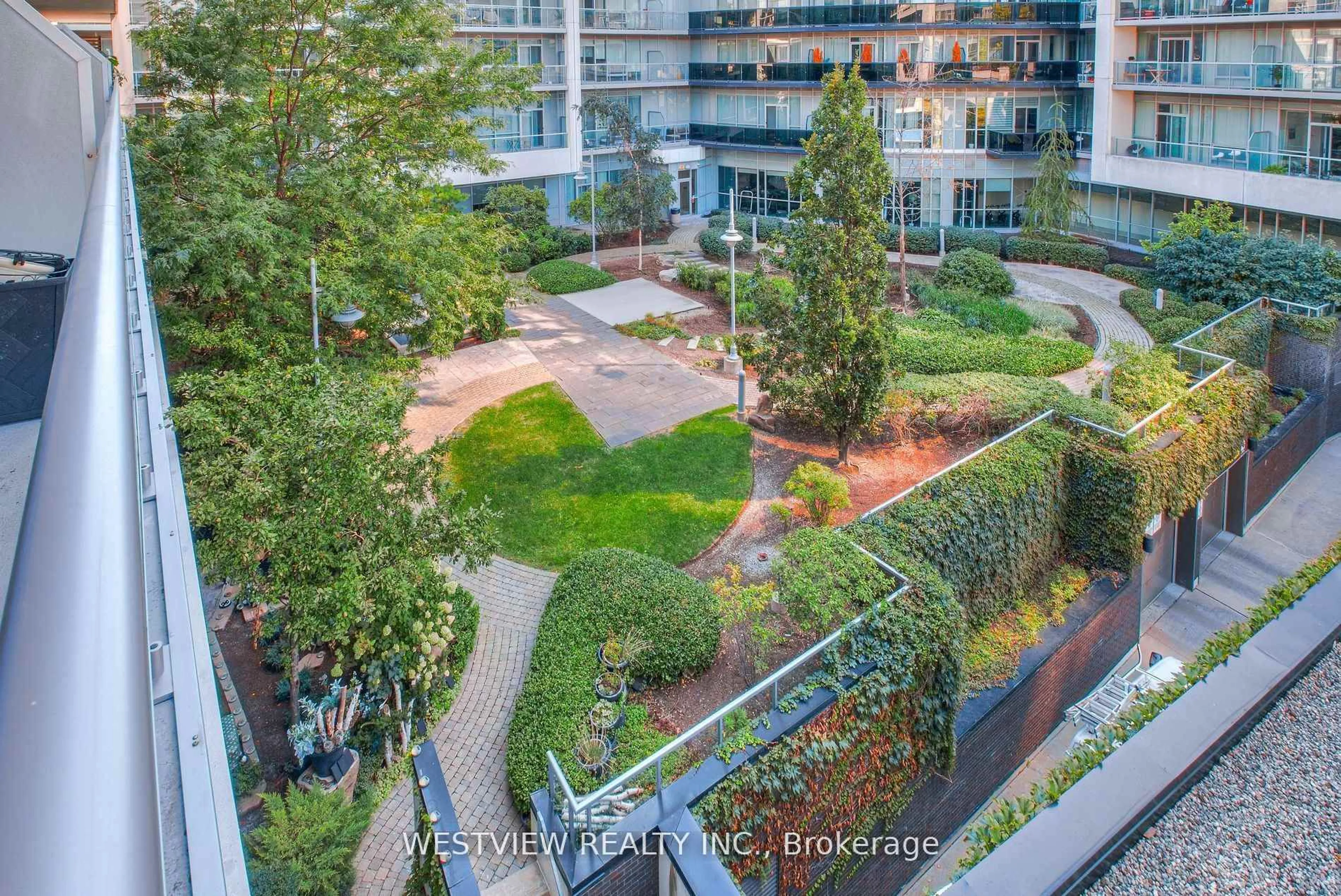 A pic from outside/outdoor area/front of a property/back of a property/a pic from drone, city buildings view from balcony for 80 Marine Parade Dr #311, Toronto Ontario M8V 0A3