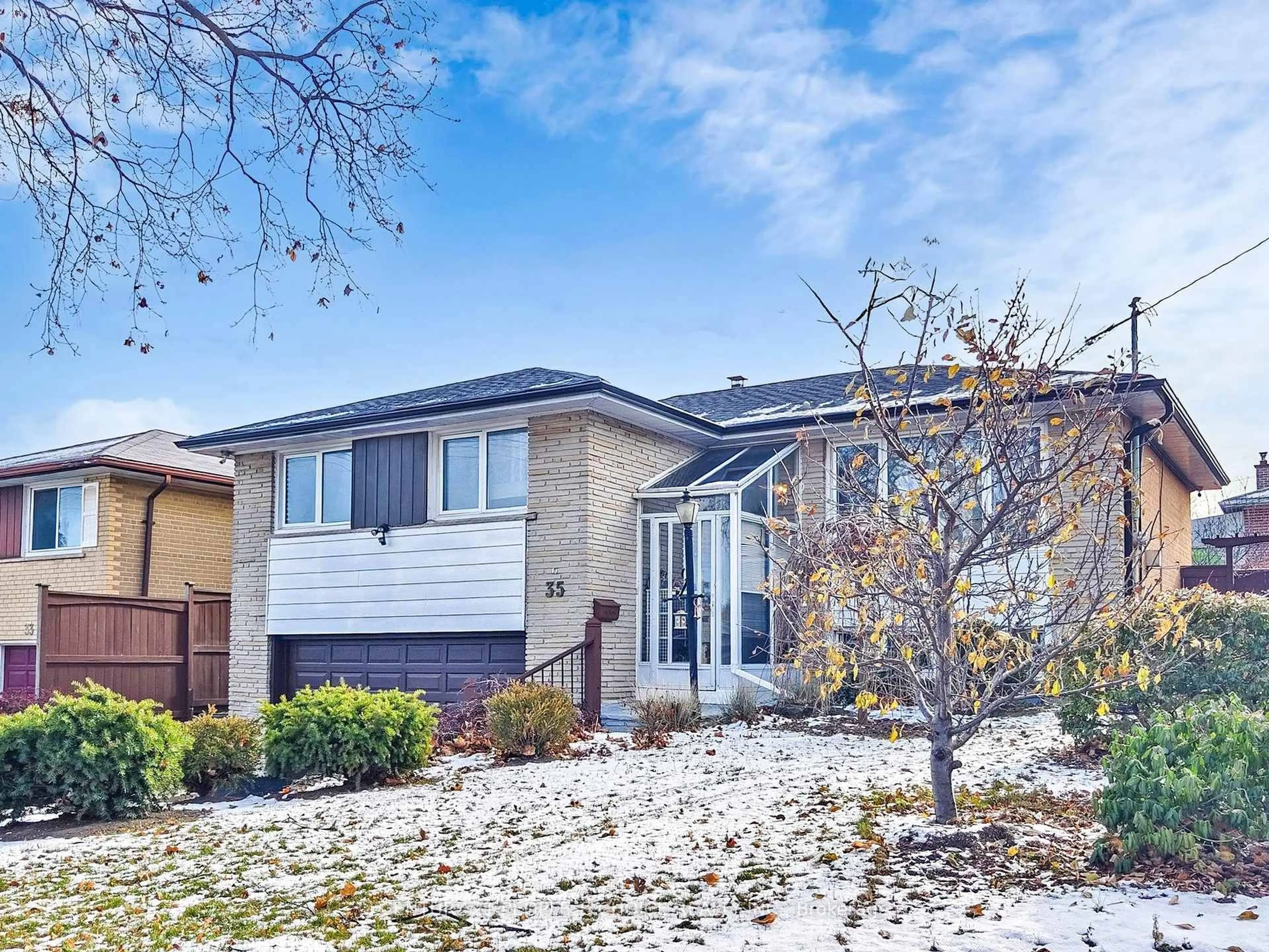 Home with brick exterior material, street for 35 Westhumber Blvd, Toronto Ontario M9W 3M5