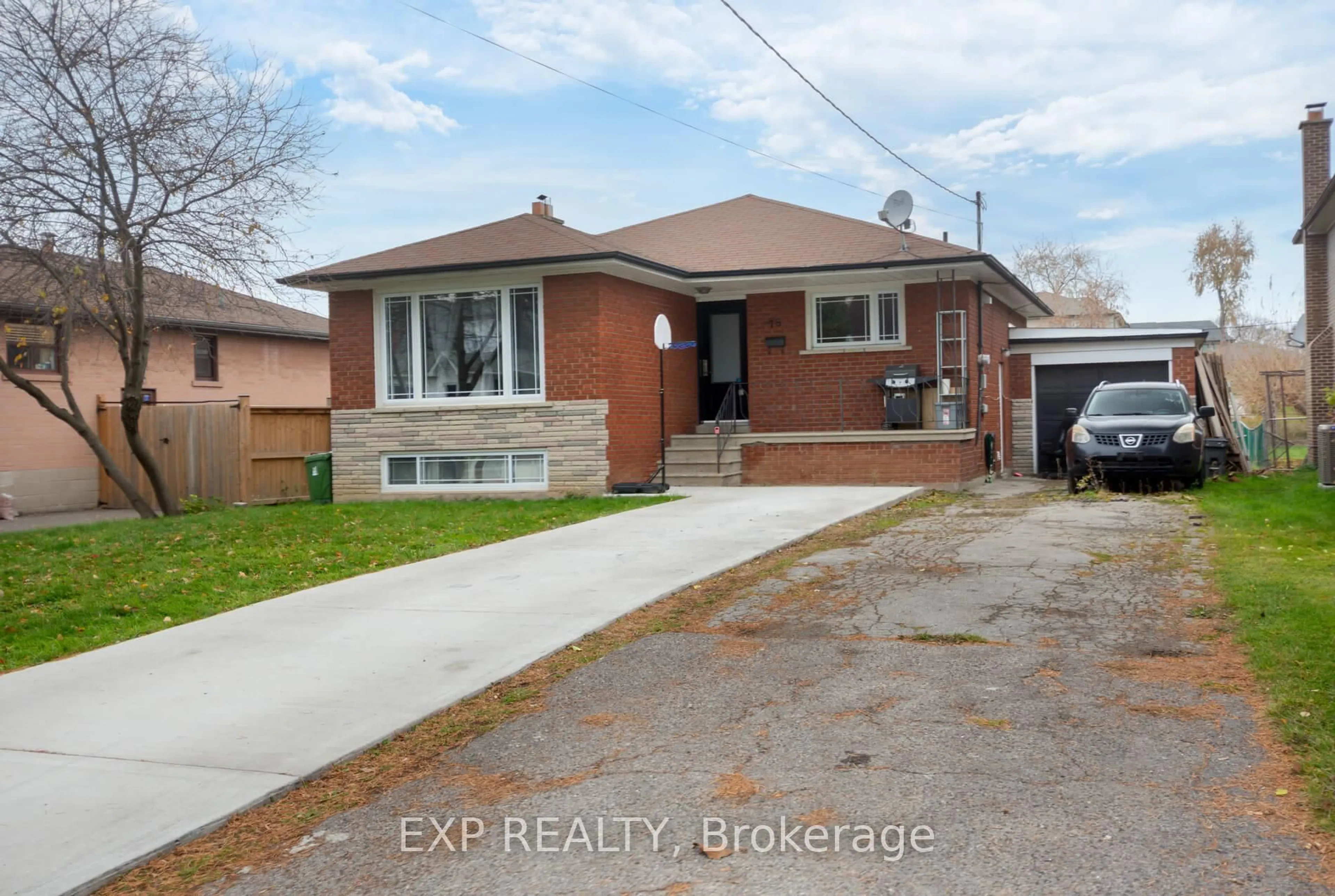 Home with brick exterior material, street for 78 Sunset Tr, Toronto Ontario M9M 1J6