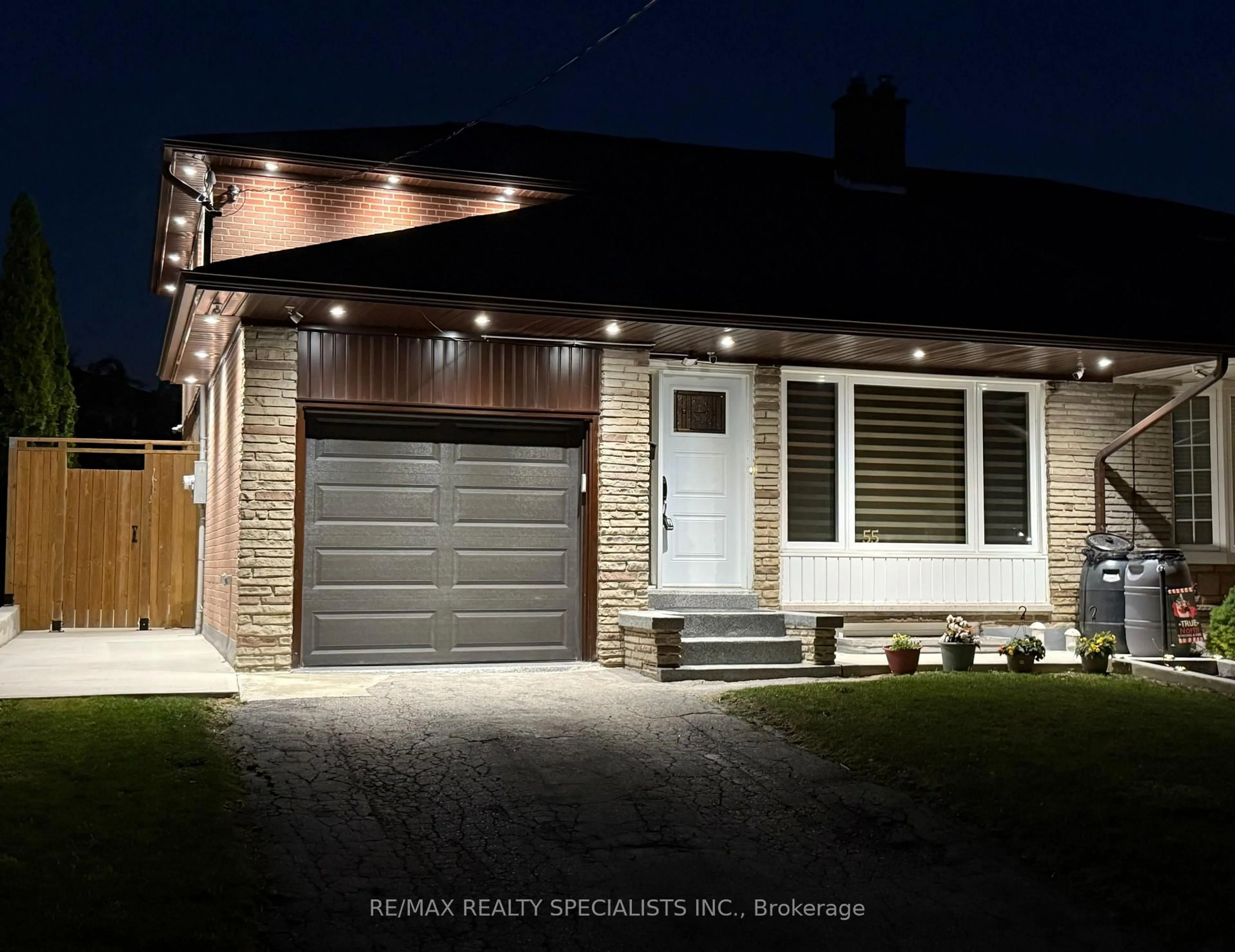 Home with brick exterior material, street for 55 Clayhall Cres, Toronto Ontario M3J 1W5