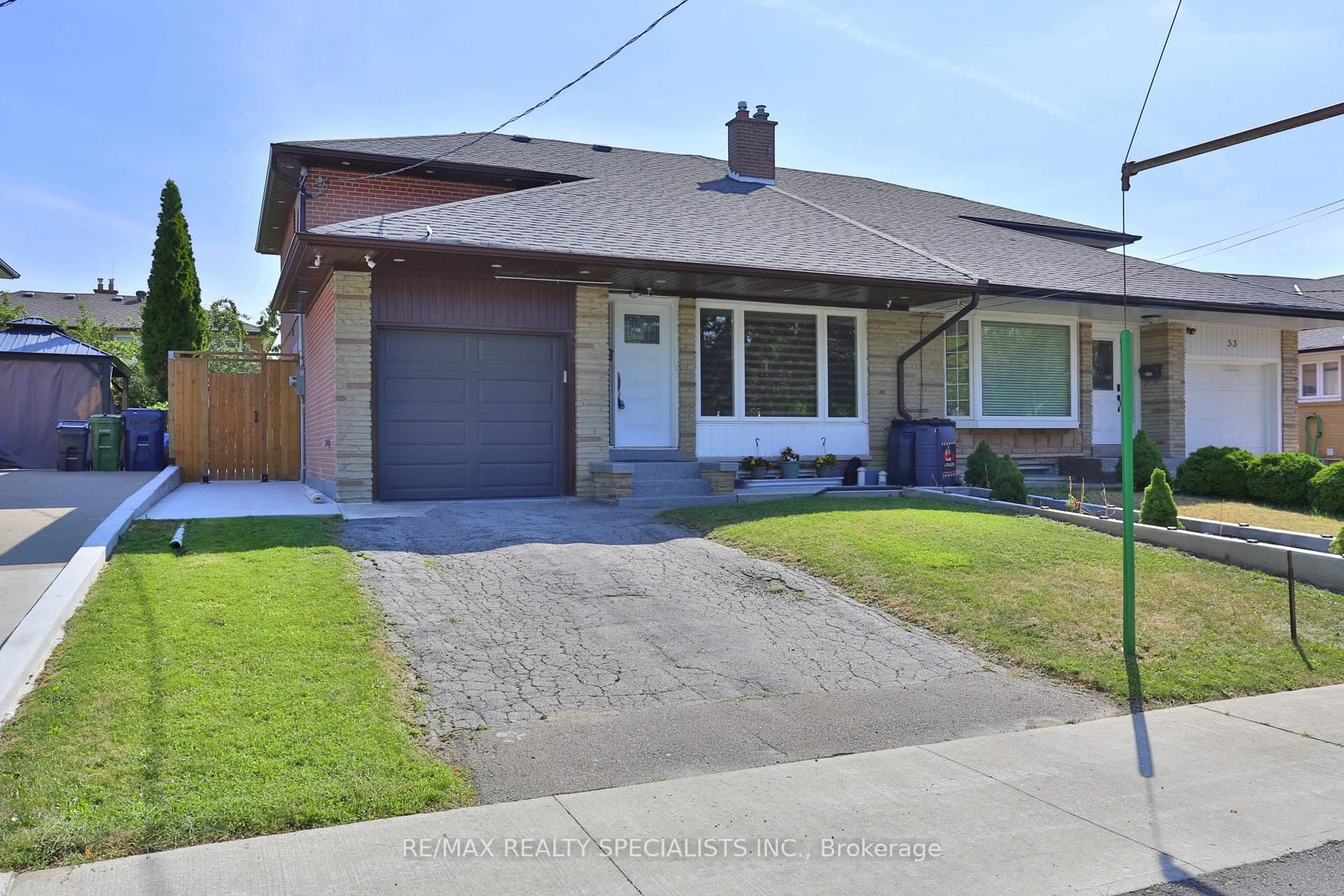 Home with brick exterior material, street for 55 Clayhall Cres, Toronto Ontario M3J 1W5