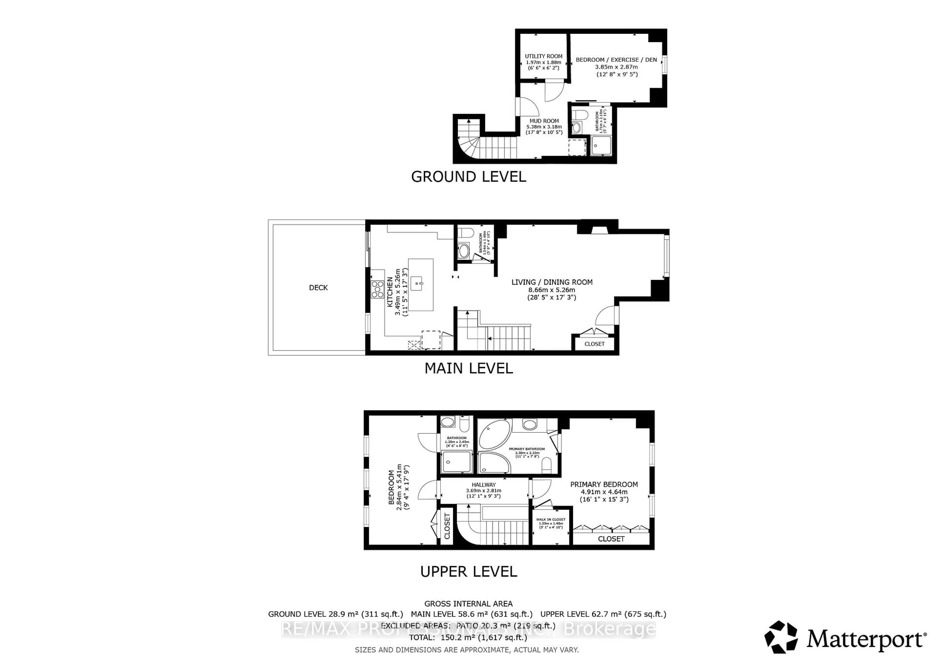 Floor plan for 13 Compass Way, Mississauga Ontario L5G 4T8