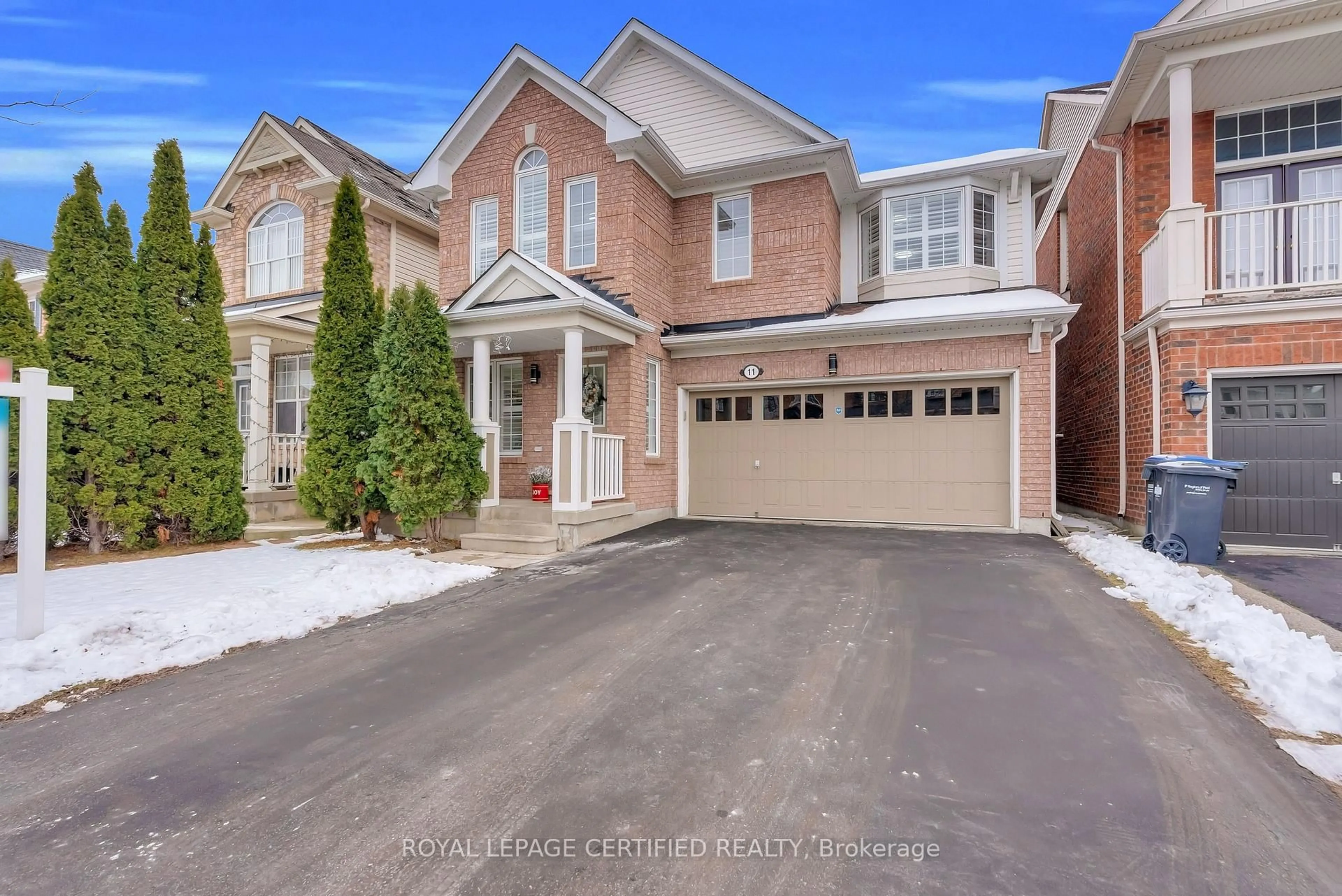 Home with brick exterior material, street for 11 Ponymeadow Way, Brampton Ontario L6X 0M2