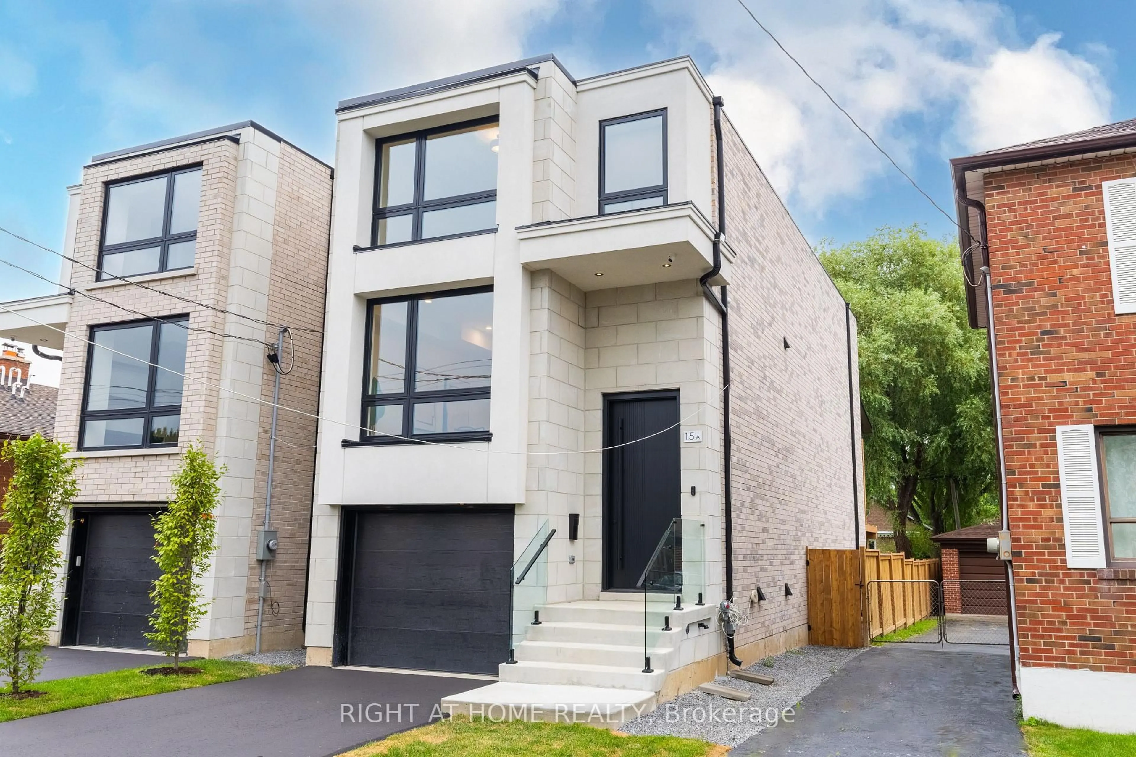 Home with brick exterior material, street for 15A ROSEMEADE Ave, Toronto Ontario M8Y 3A2