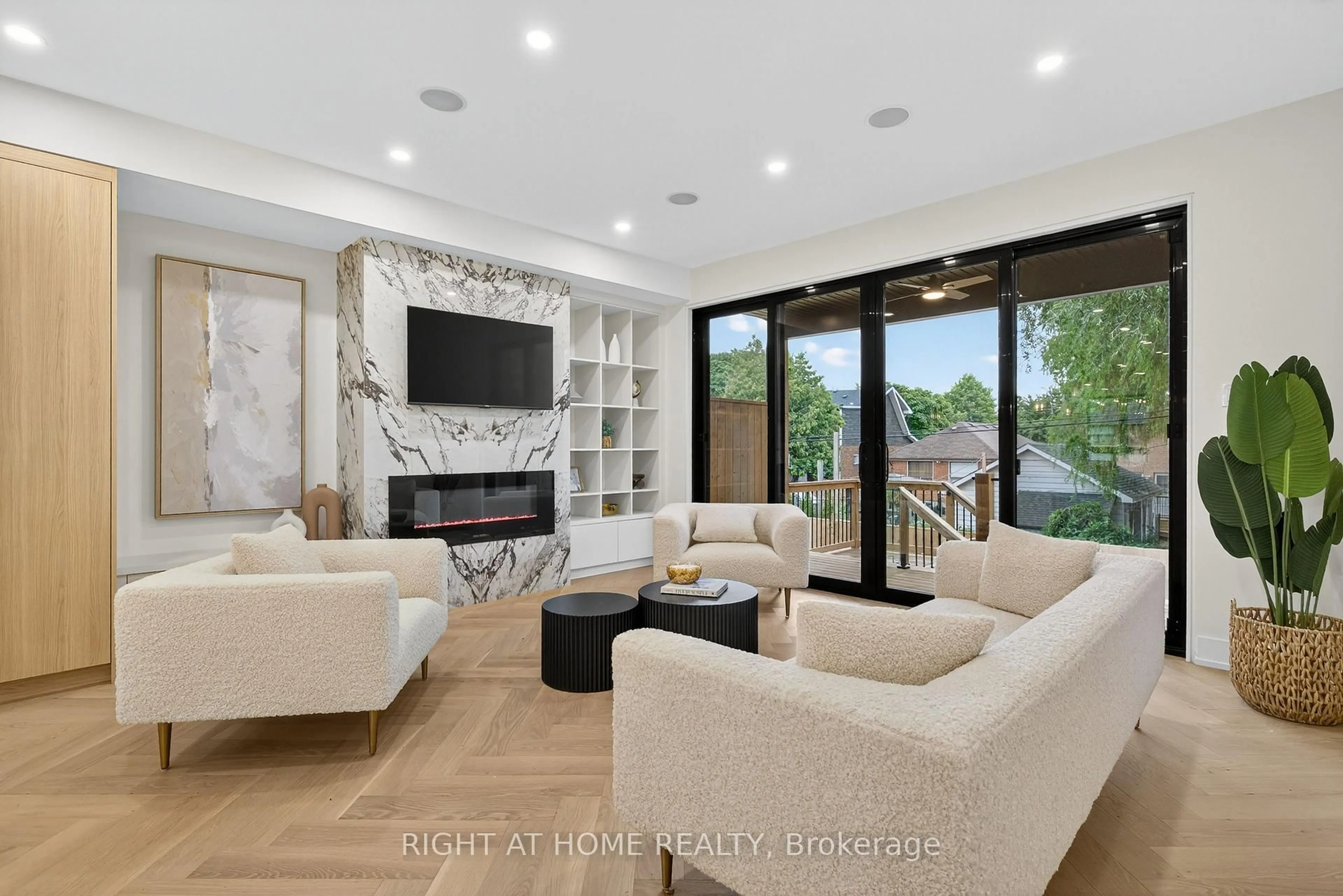 Living room with furniture, unknown for 15A ROSEMEADE Ave, Toronto Ontario M8Y 3A2