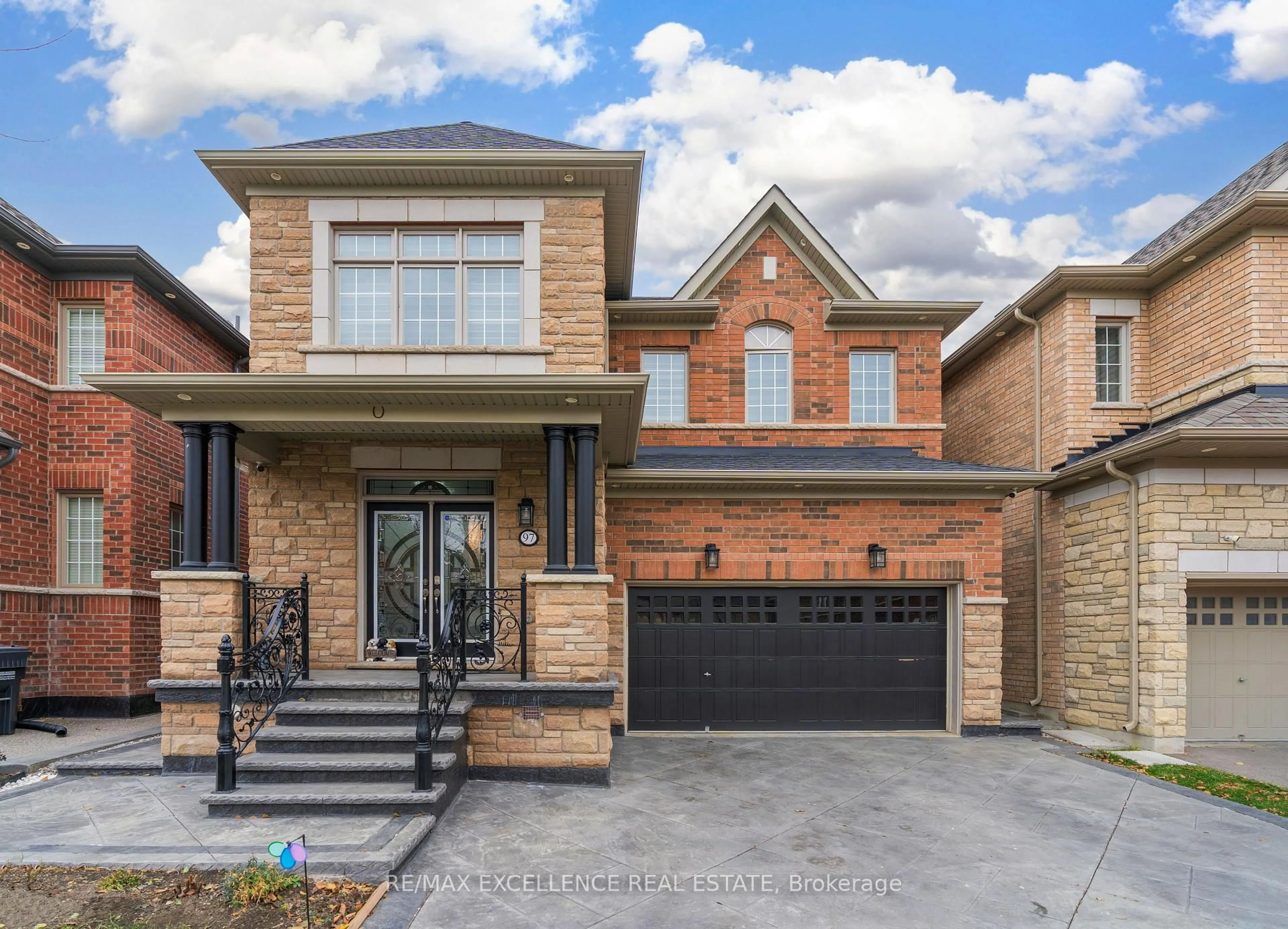 Home with brick exterior material, street for 97 Folgate Cres, Brampton Ontario L6R 4A6