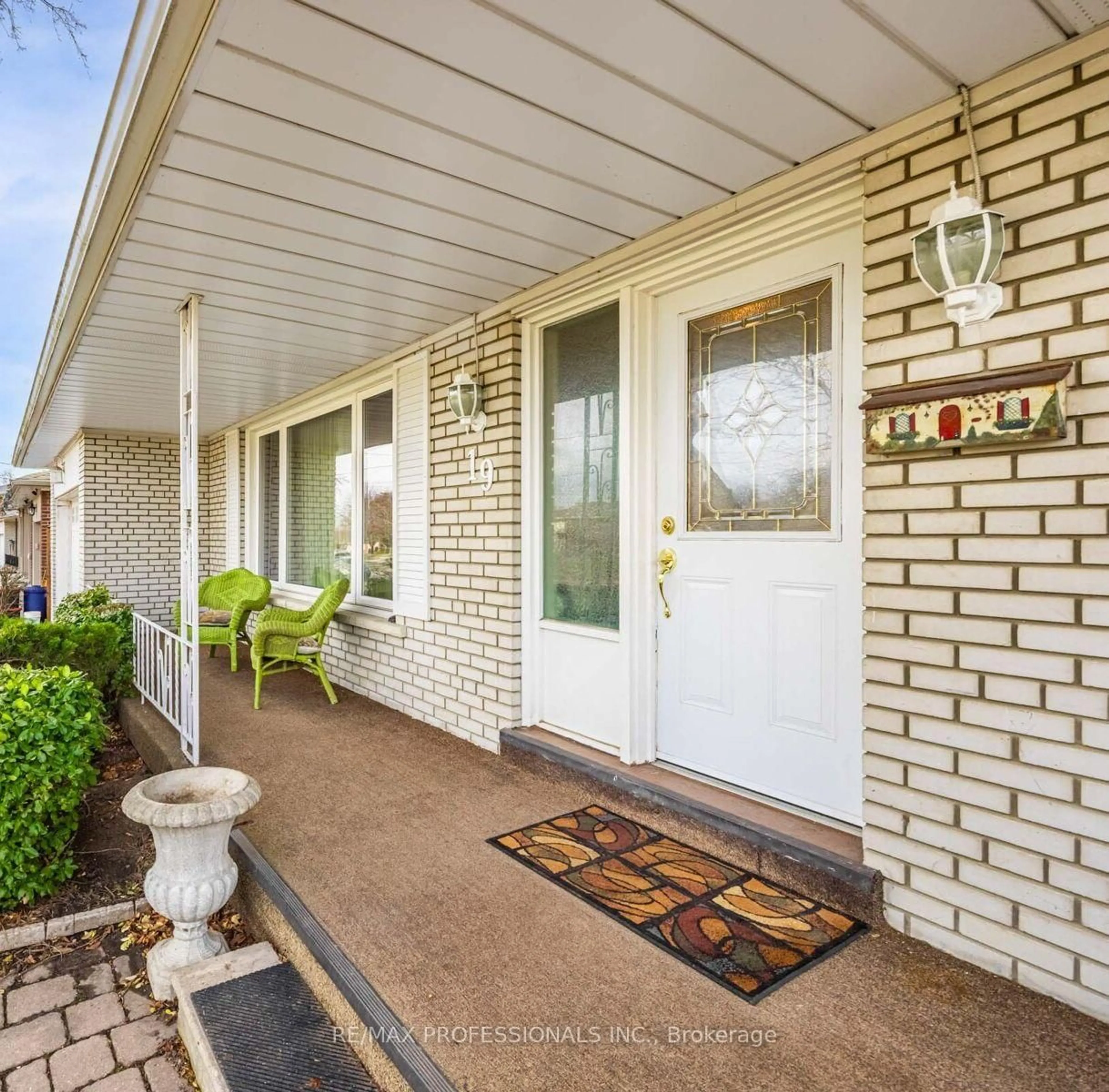 Home with brick exterior material, street for 19 Pylon Pl, Toronto Ontario M9W 2P3