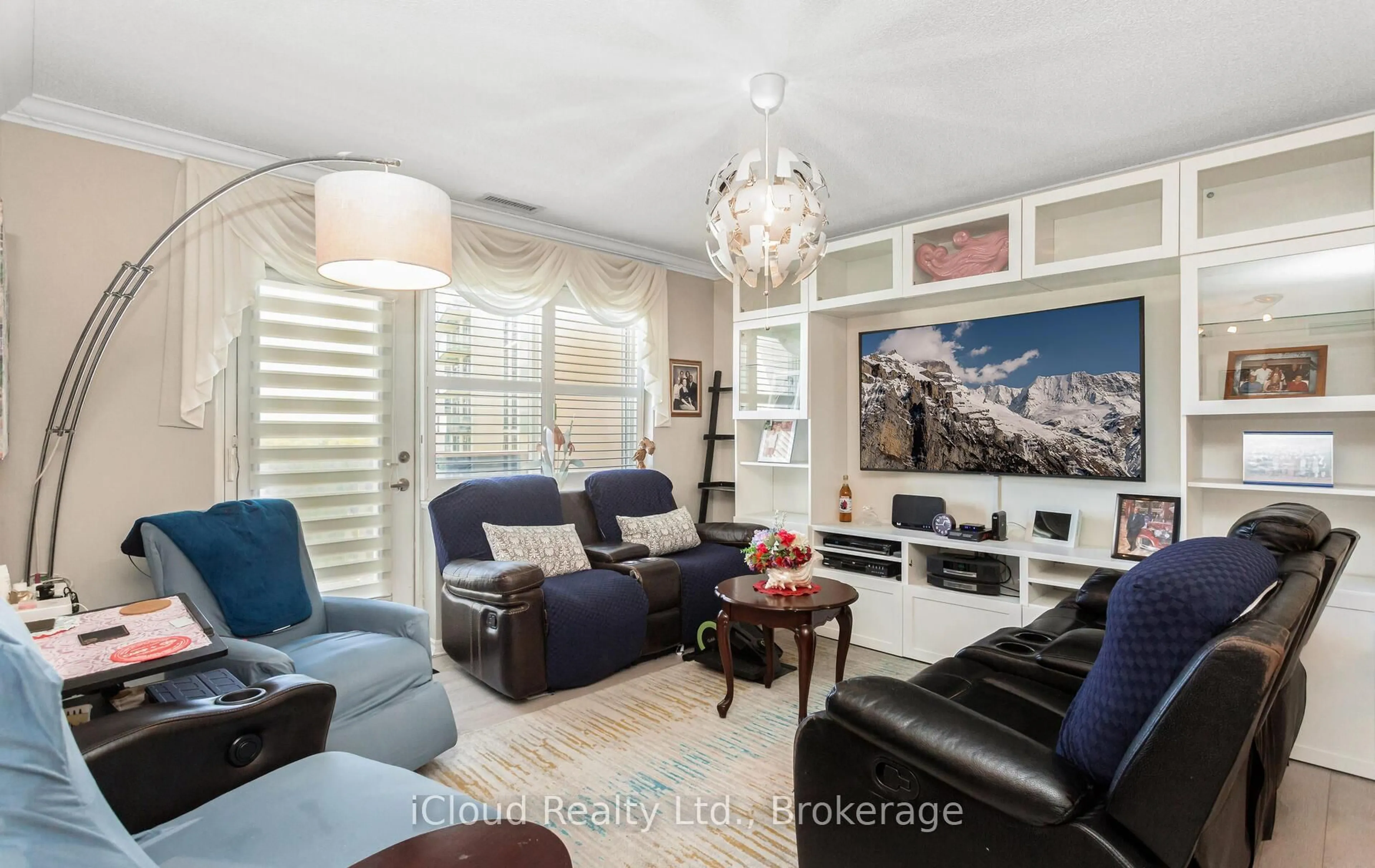 Living room with furniture, unknown for 10 Dayspring Circ #606, Brampton Ontario L6P 1B9