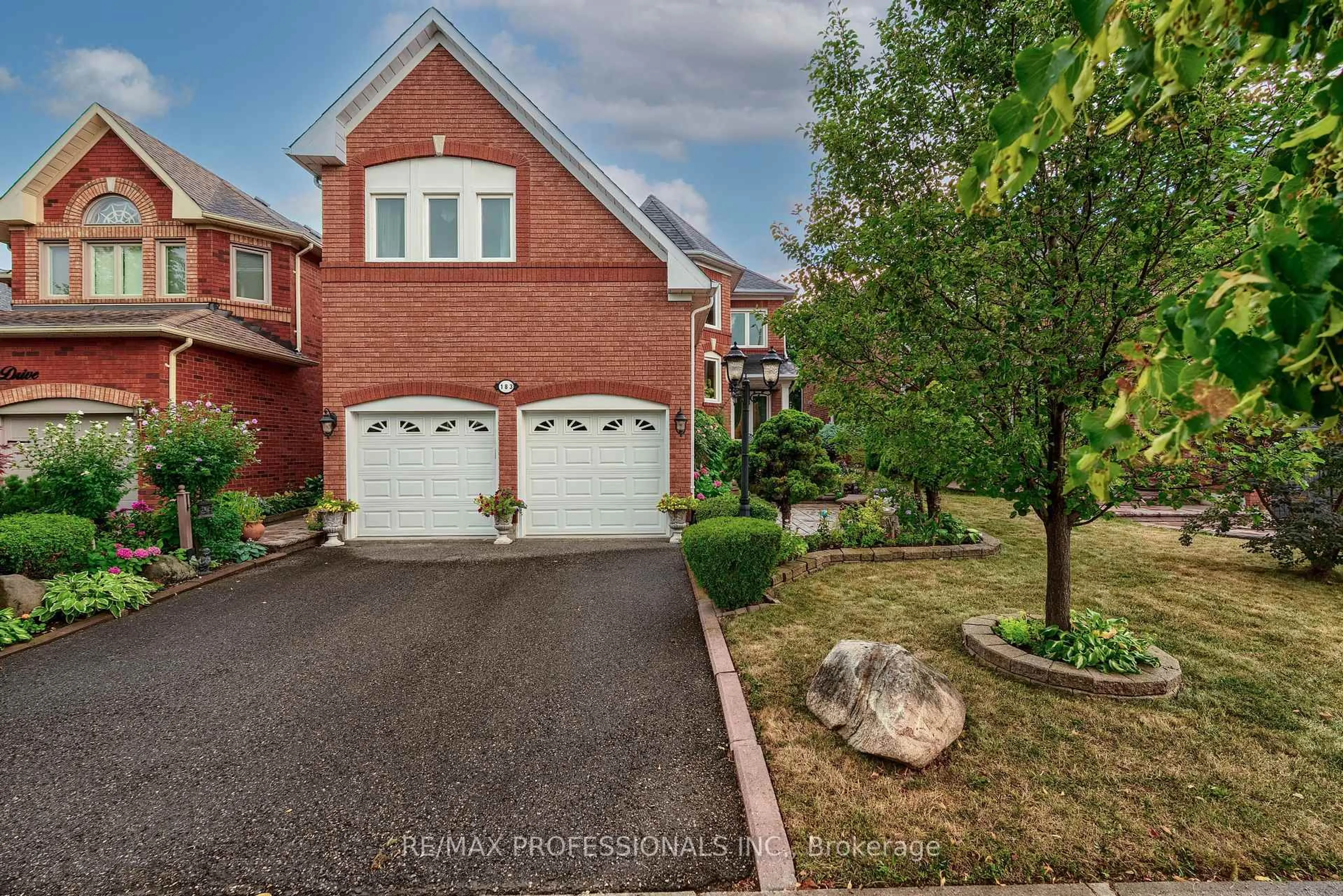 Home with brick exterior material, street for 183 Barber Dr, Halton Hills Ontario L7G 5L5