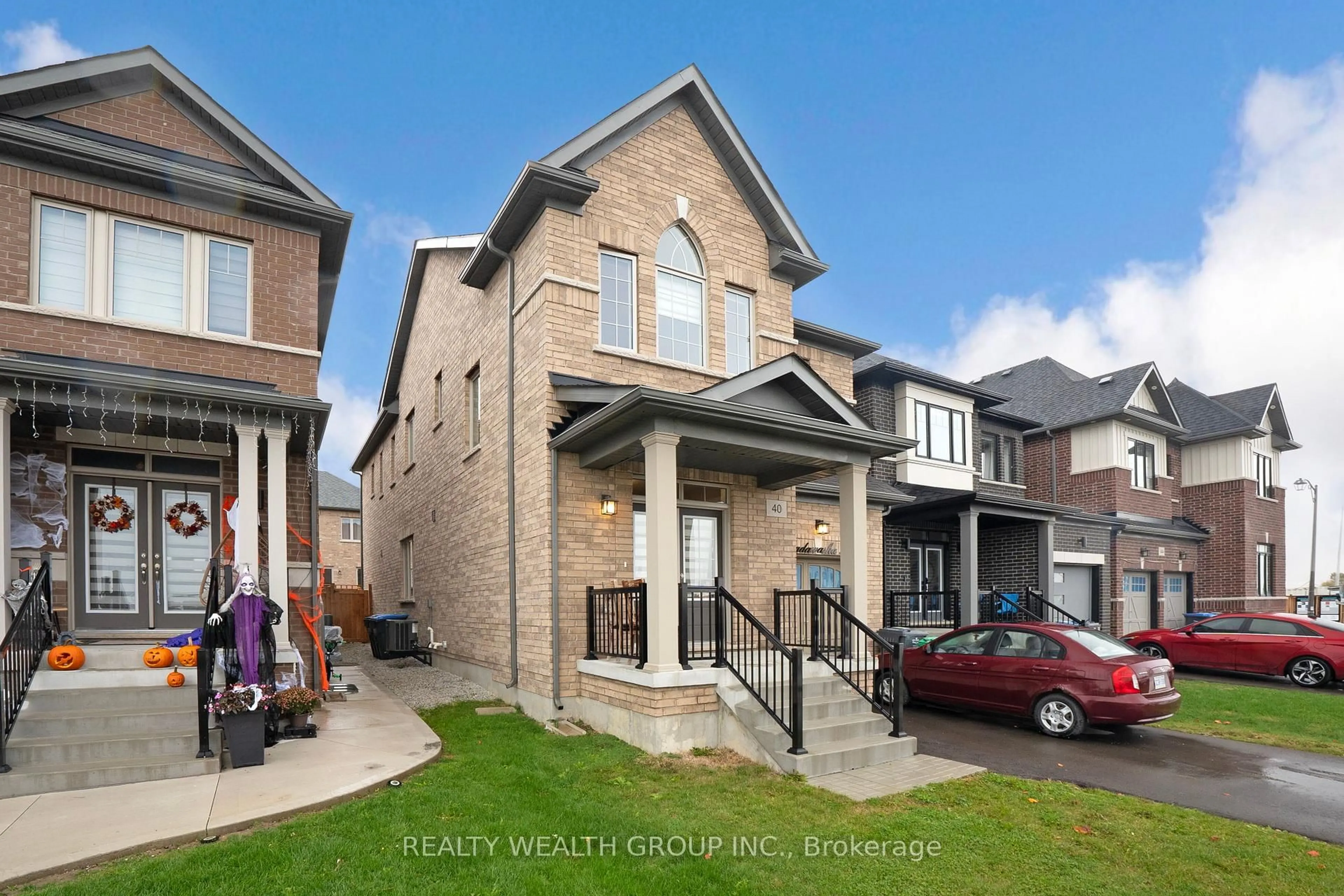 Home with brick exterior material, street for 40 Madawaksa Rd, Caledon Ontario L7C 1Z9