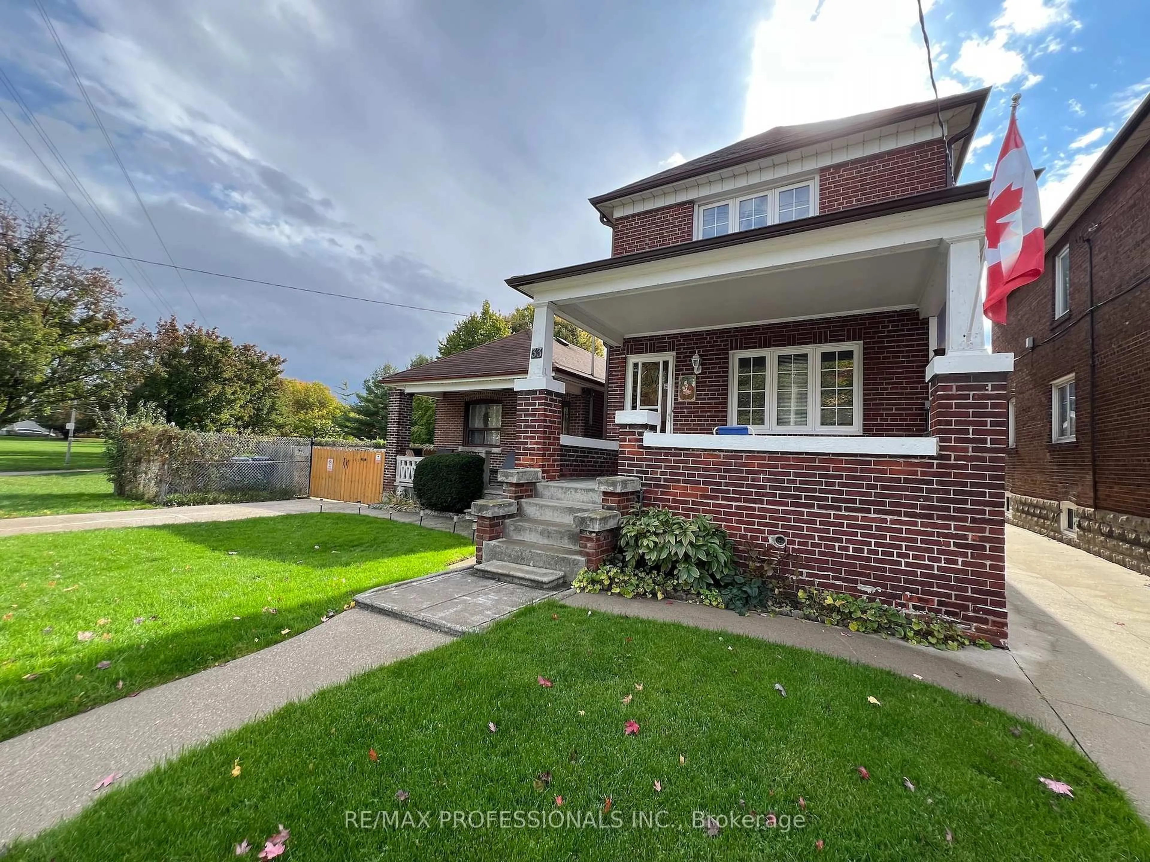 Home with brick exterior material, street for 33 Chandos Ave, Toronto Ontario M6H 2E6