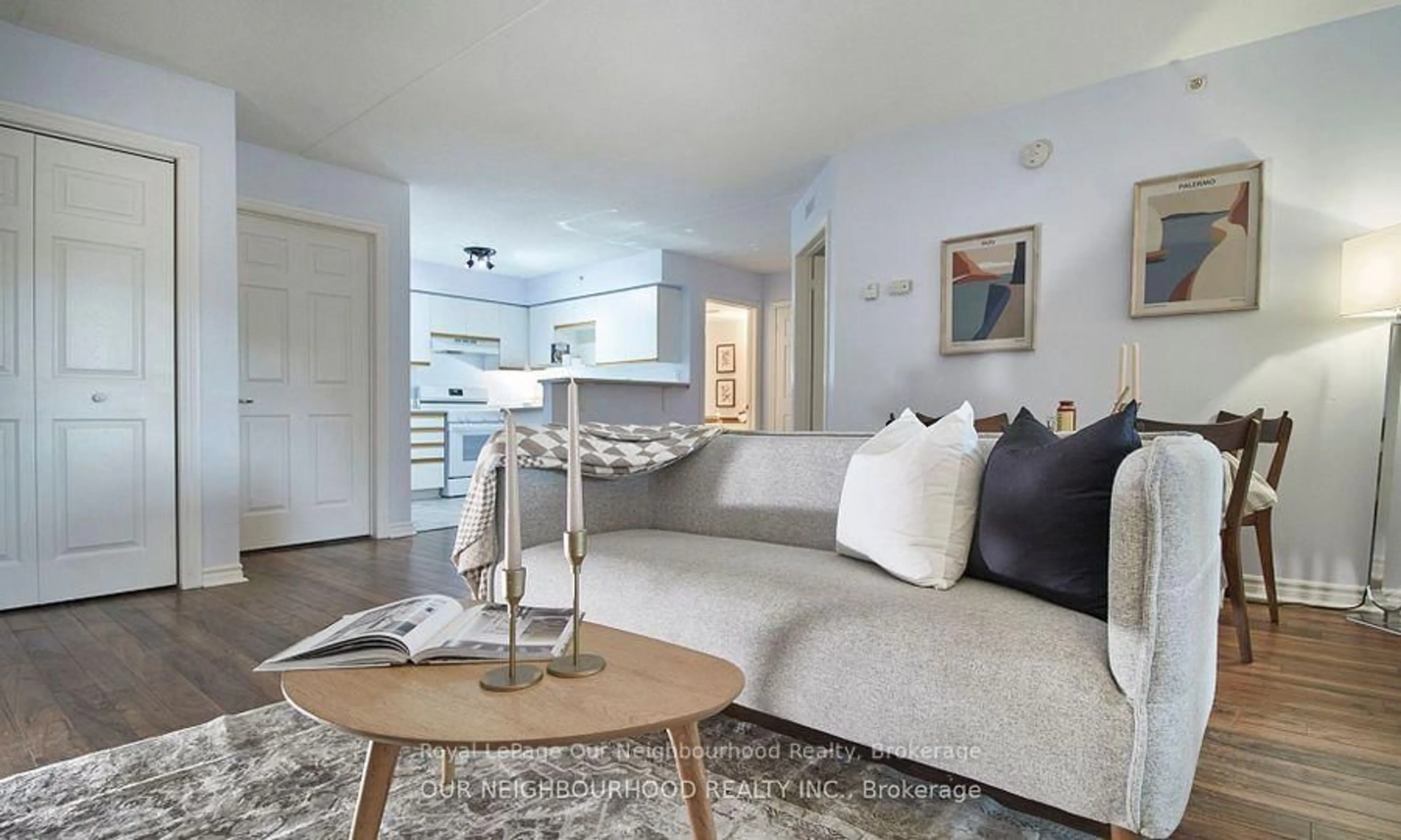 Living room with furniture, unknown for 1431 Walker's Line #208, Burlington Ontario L7M 4N9