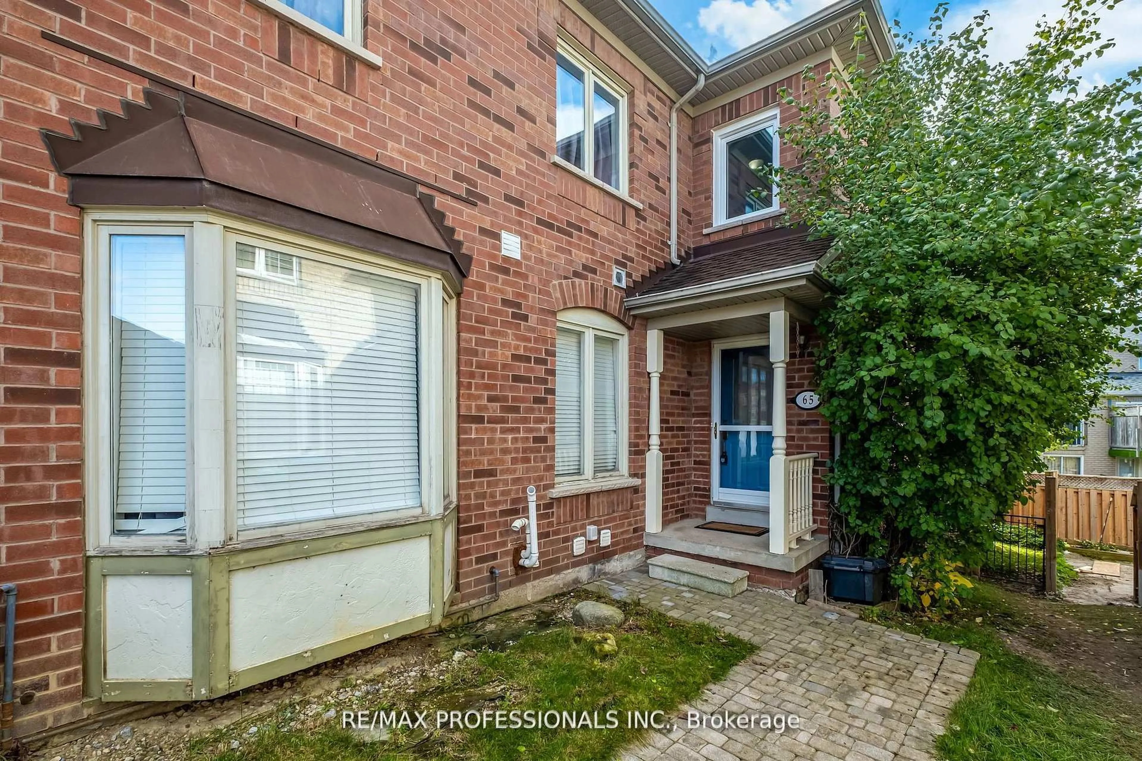 Home with brick exterior material, street for 65 Hickorybush Ave, Brampton Ontario L6R 1C8