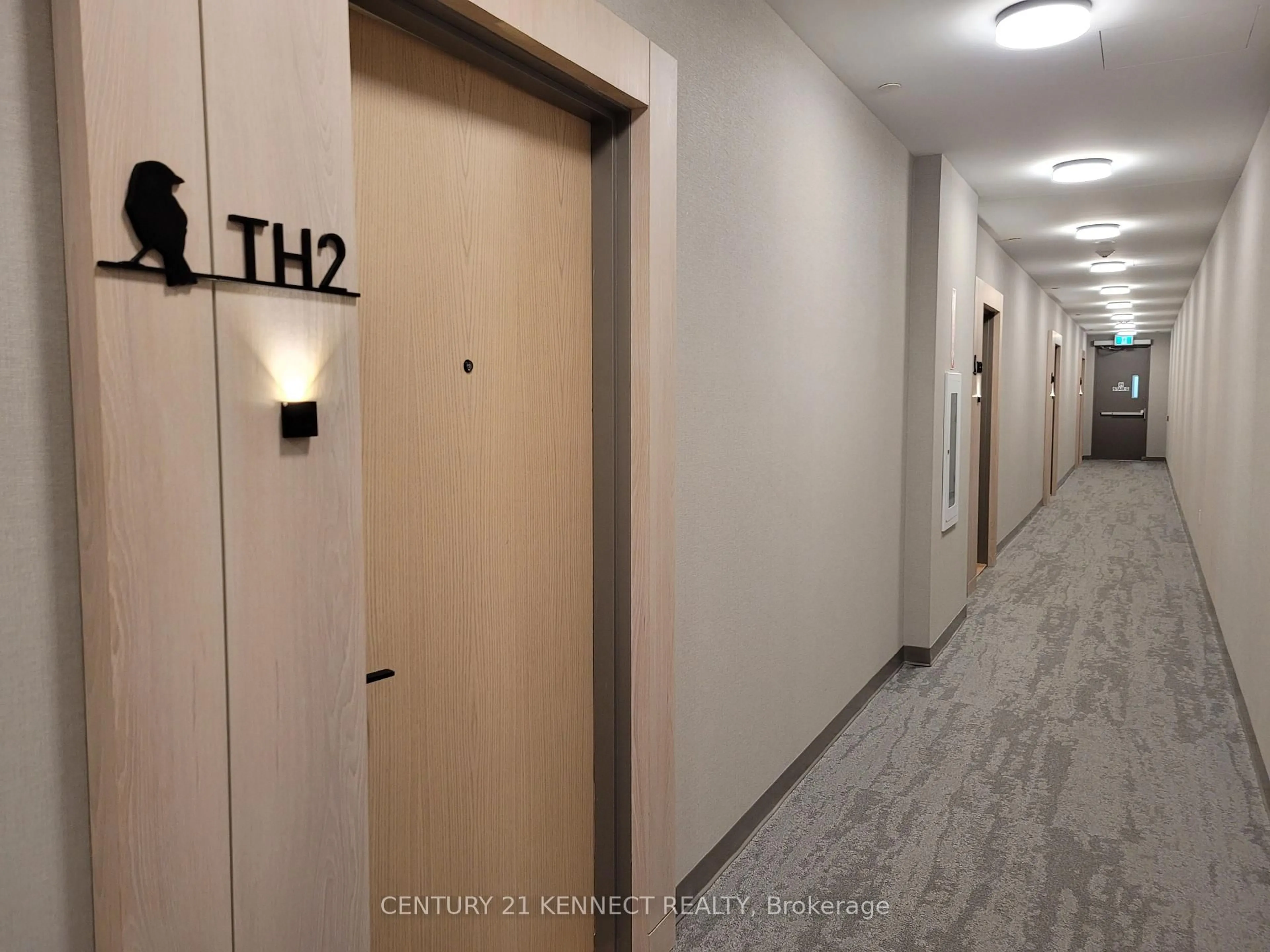 Indoor foyer for 60 George Butchart Dr #TH2, Toronto Ontario M3K 0E1