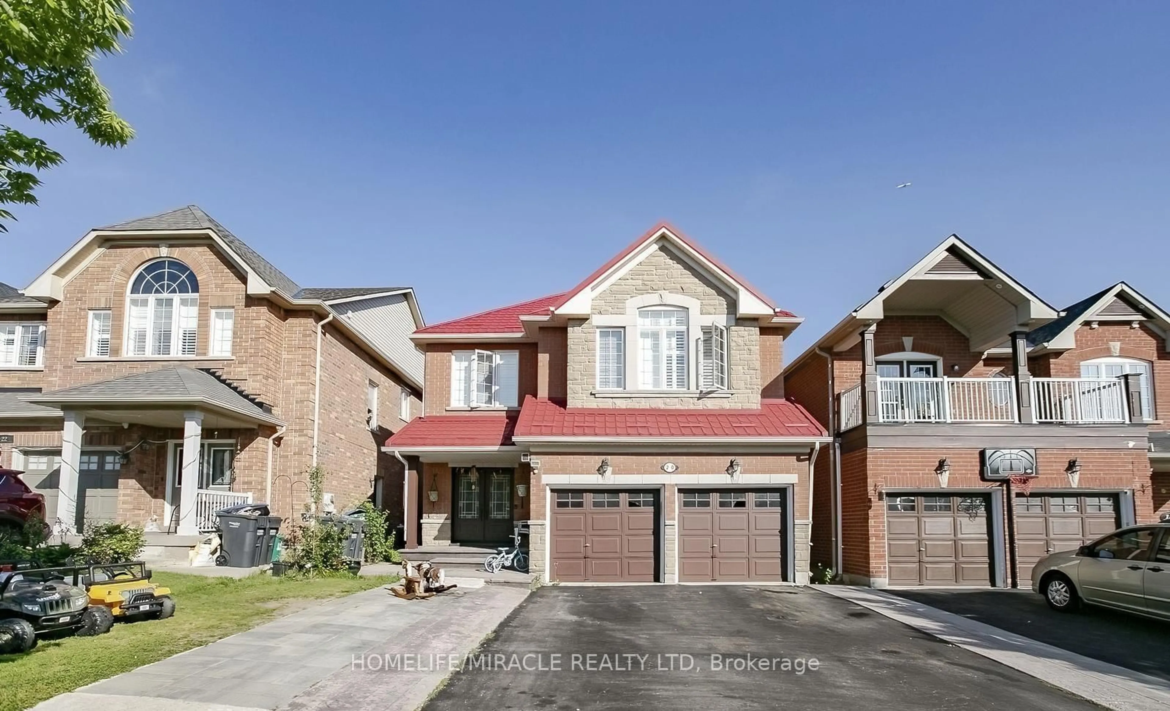 Home with brick exterior material, street for 20 Oblate Cres, Brampton Ontario L6Y 0K2
