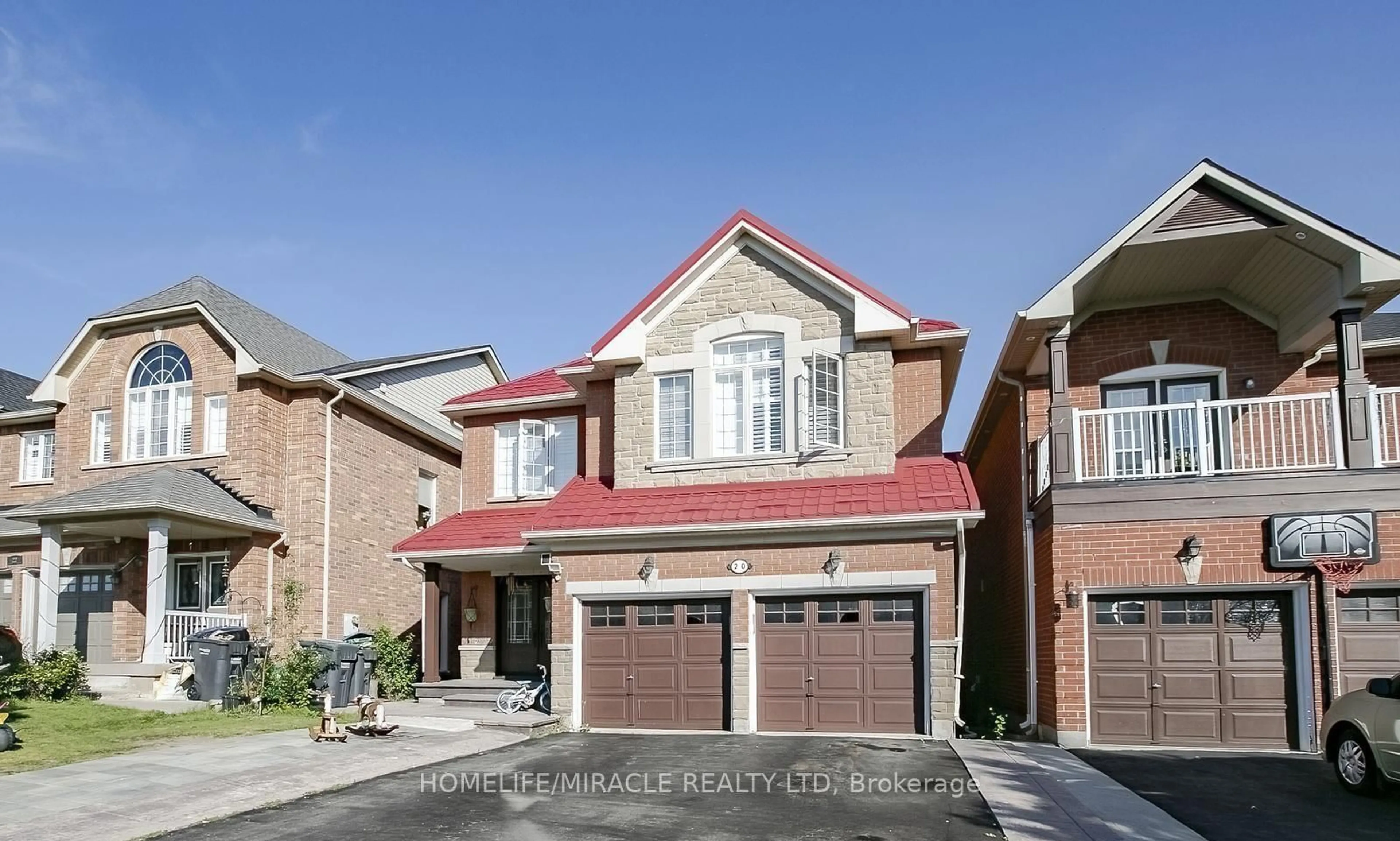 Home with brick exterior material, street for 20 Oblate Cres, Brampton Ontario L6Y 0K2