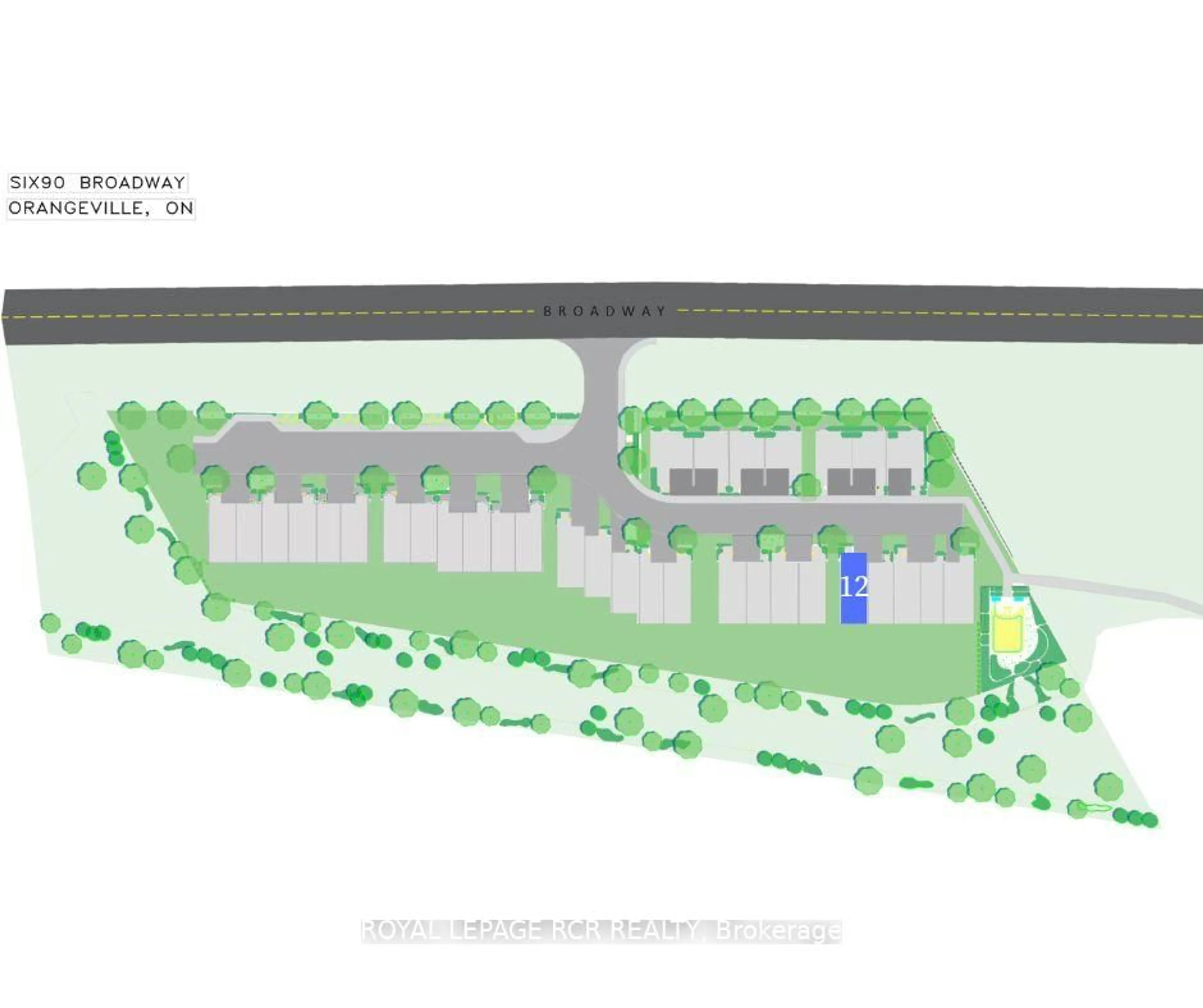 Floor plan for 690 Broadway Ave #12, Orangeville Ontario L9W 7T7