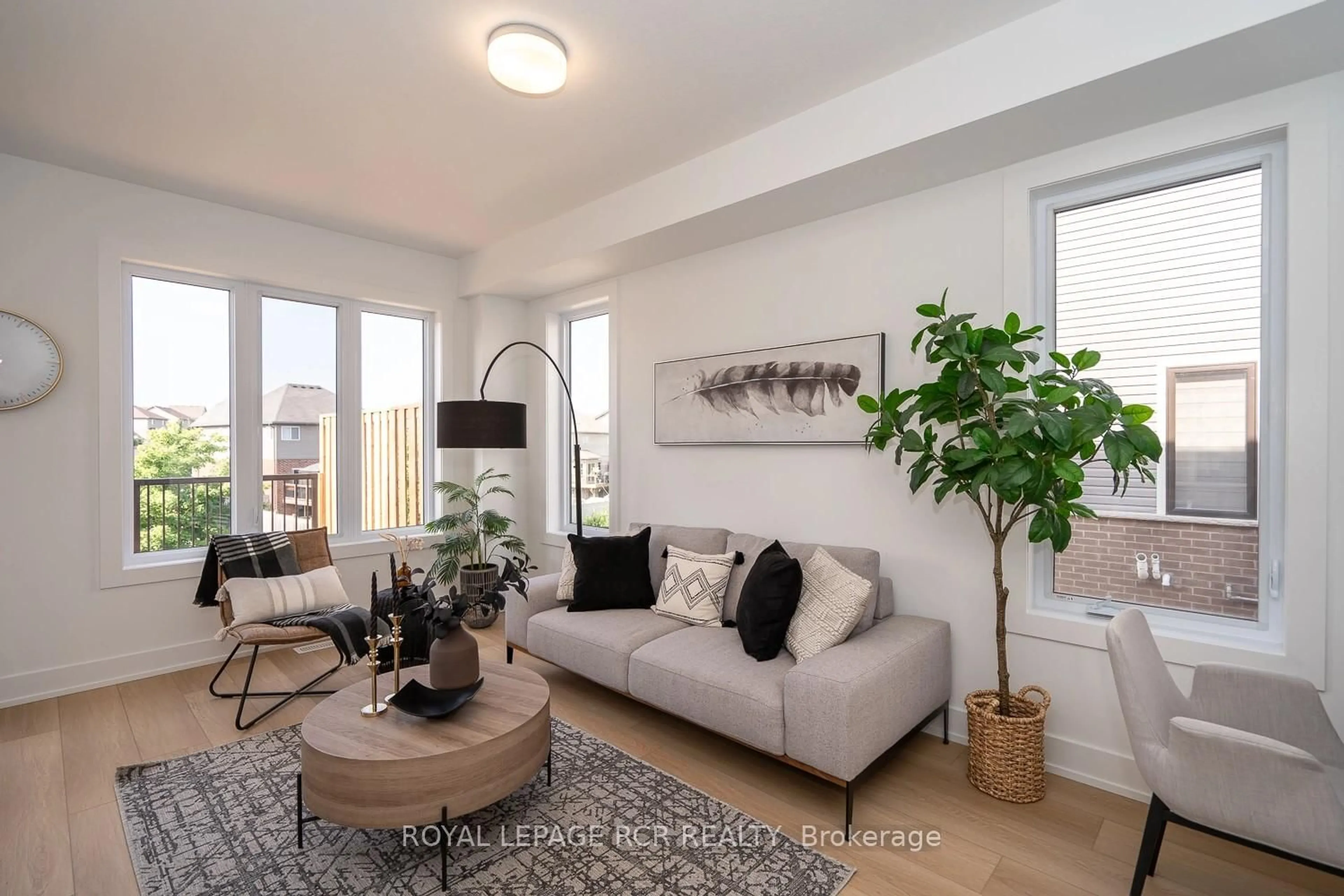 Living room with furniture, unknown for 690 Broadway Ave #12, Orangeville Ontario L9W 7T7