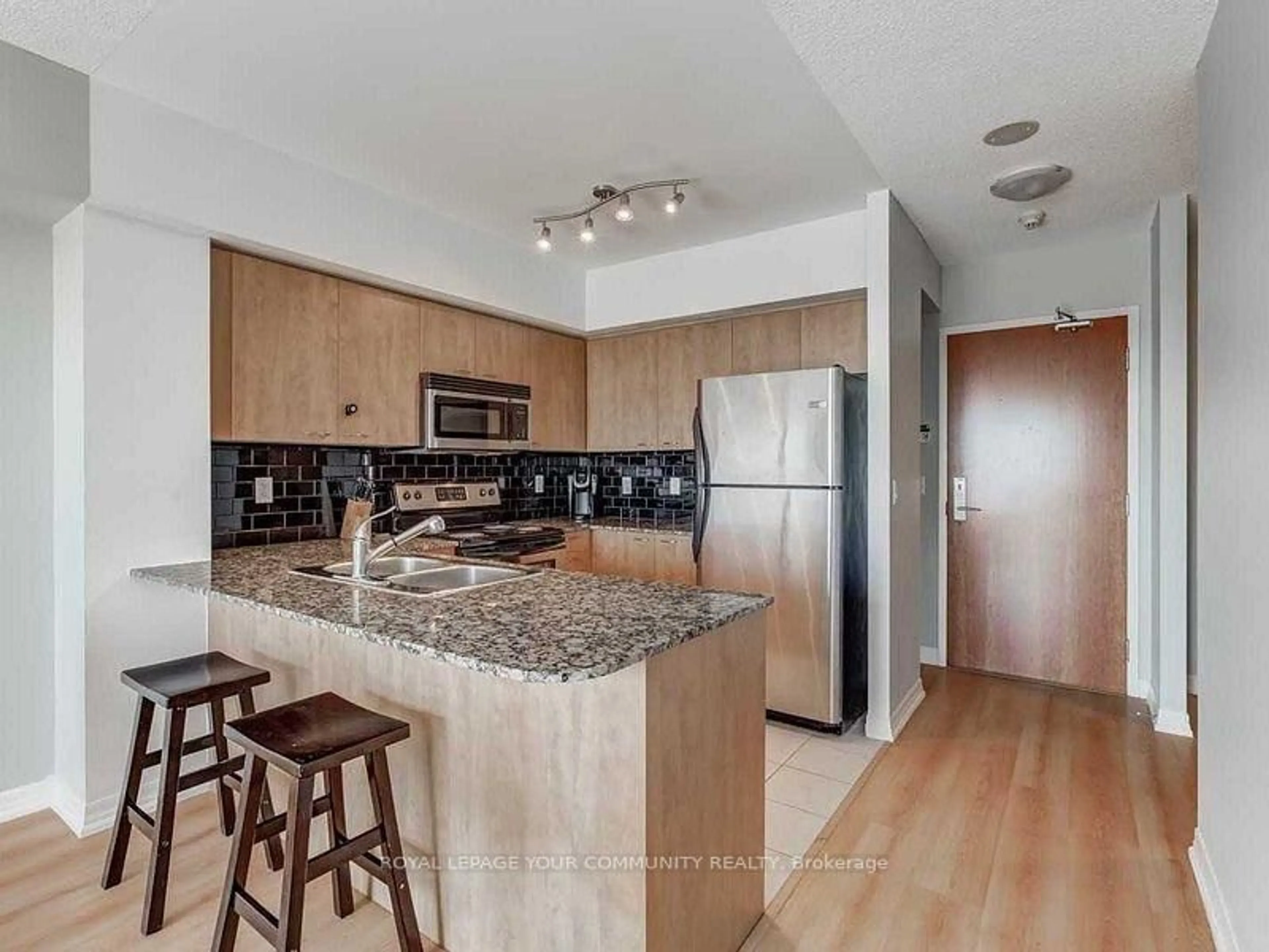 Open concept kitchen, unknown for 1403 Royal York Rd #901, Toronto Ontario M9P 0A1